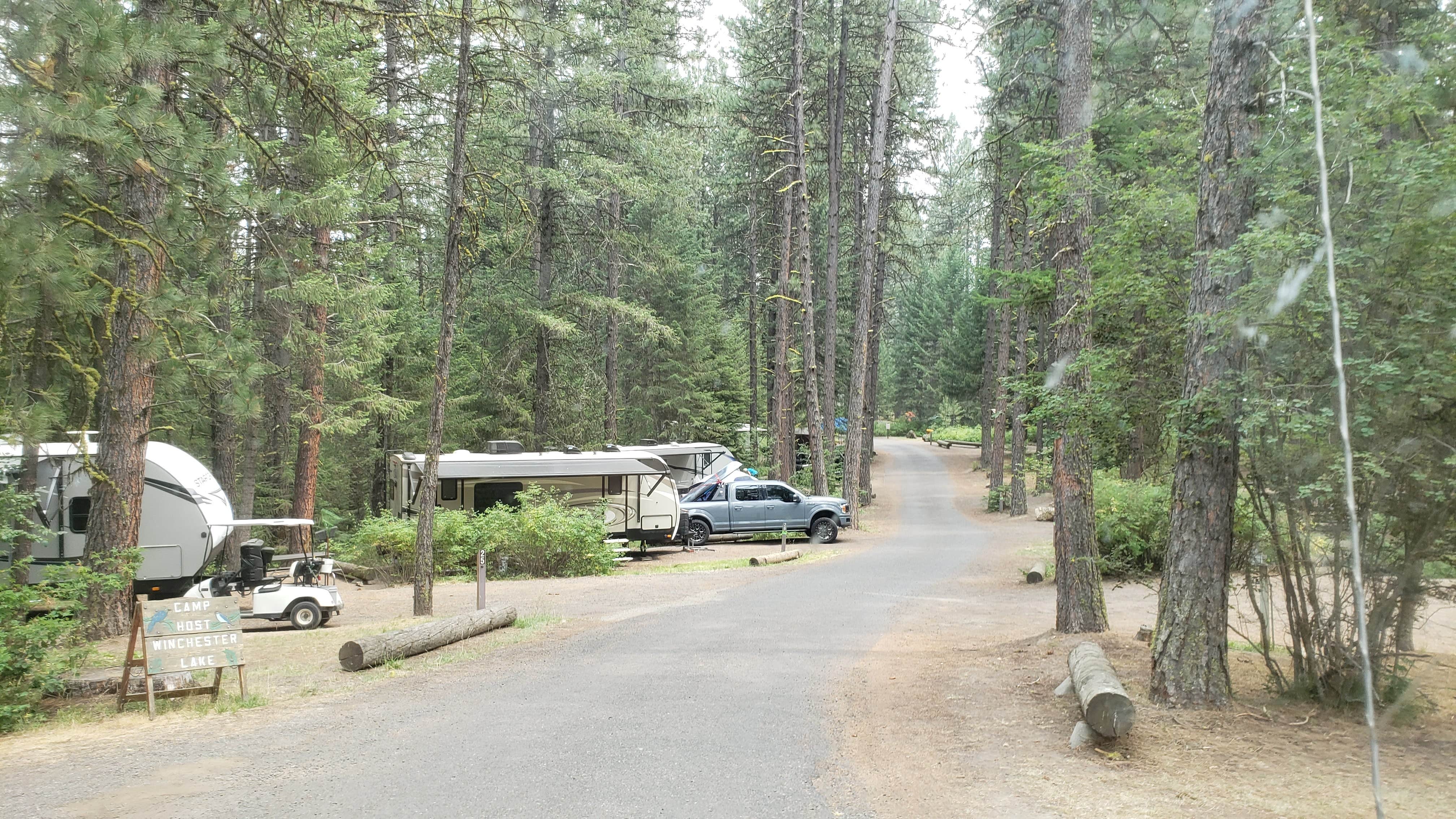Nancy C.'s photo of rv camping at Winchester Lake State Park Campground near Asotin, WA