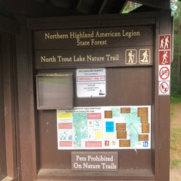 North Trout Lake Campground — Northern Highland State Forest