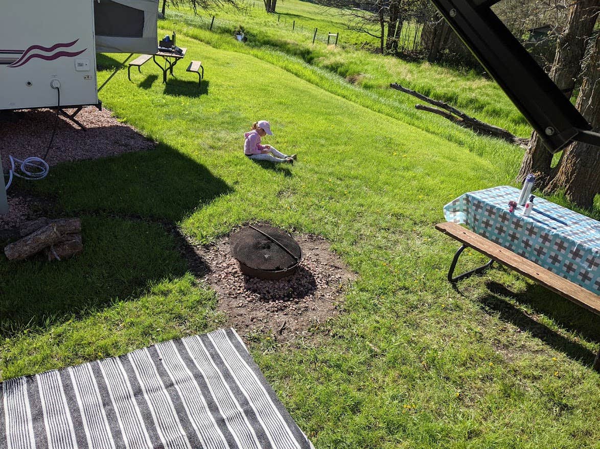 Brandon S.'s photo at Spokane Creek Cabins & Campground in South Dakota