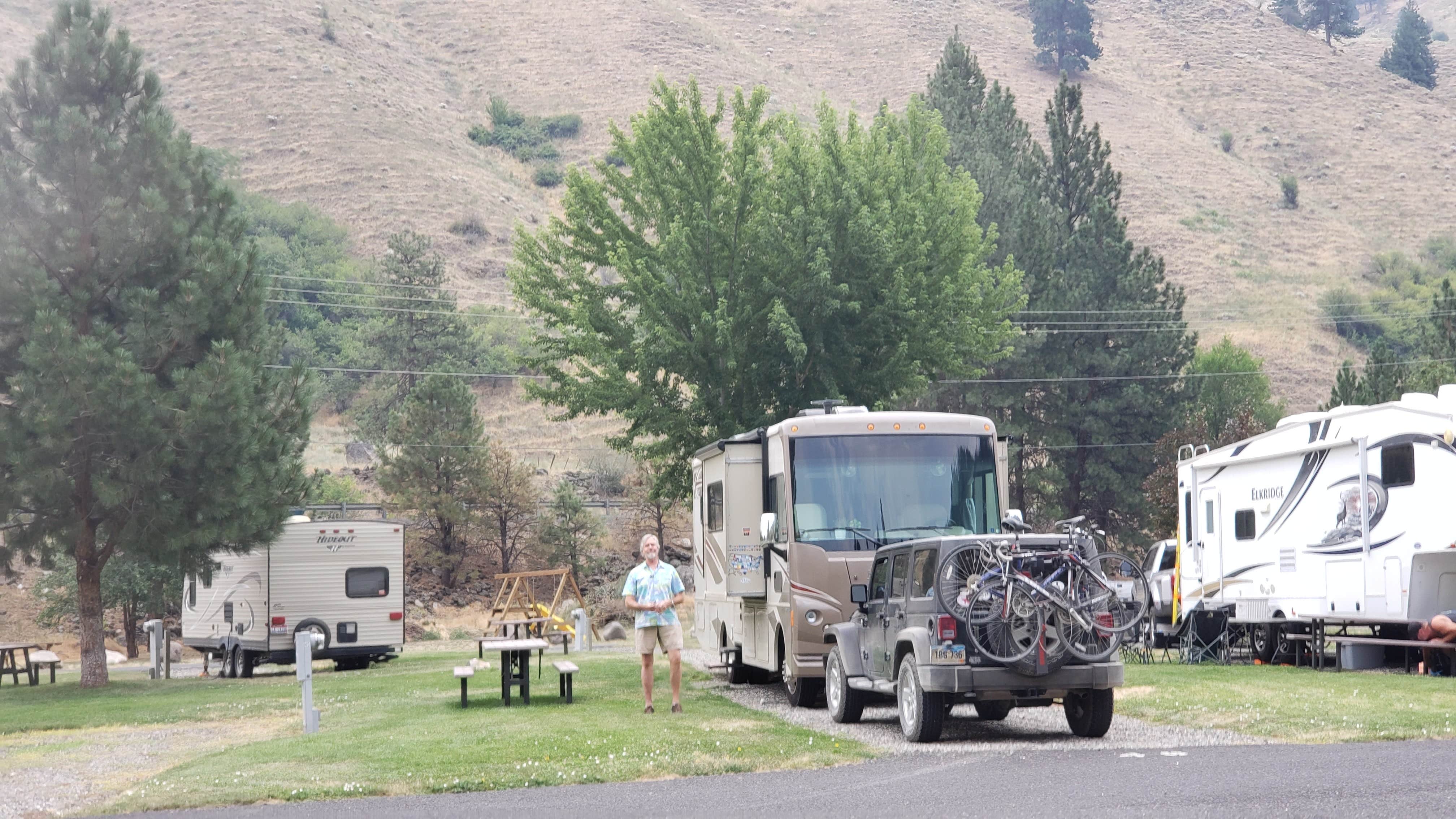 Nancy C.'s photo of rv camping at Canyon Pines RV Resort near Grangeville, ID