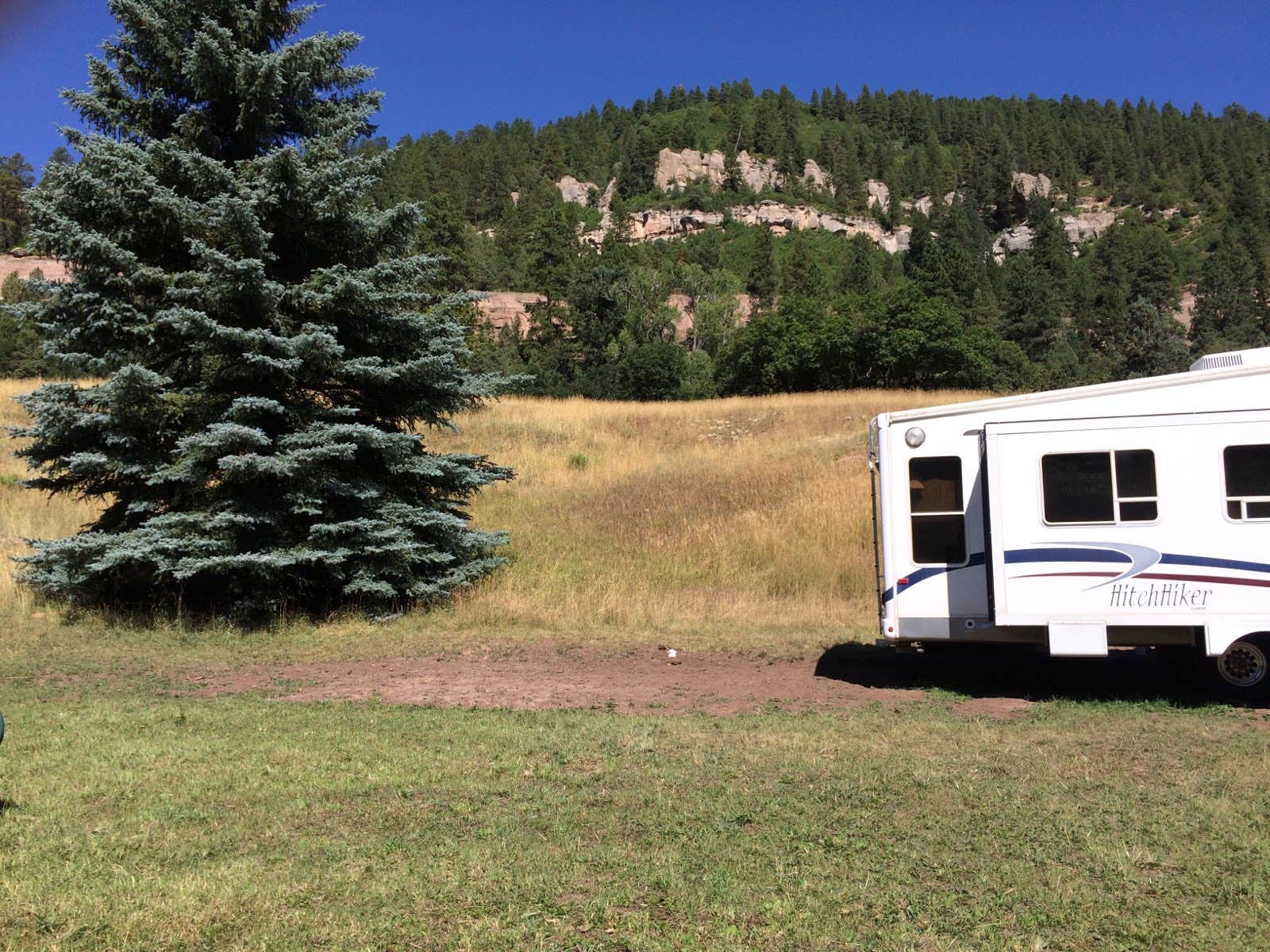 Camping near Priest Gulch Campground and RV Park Cabins and Lodge: Poor Farm RV Park, Dolores, Colorado