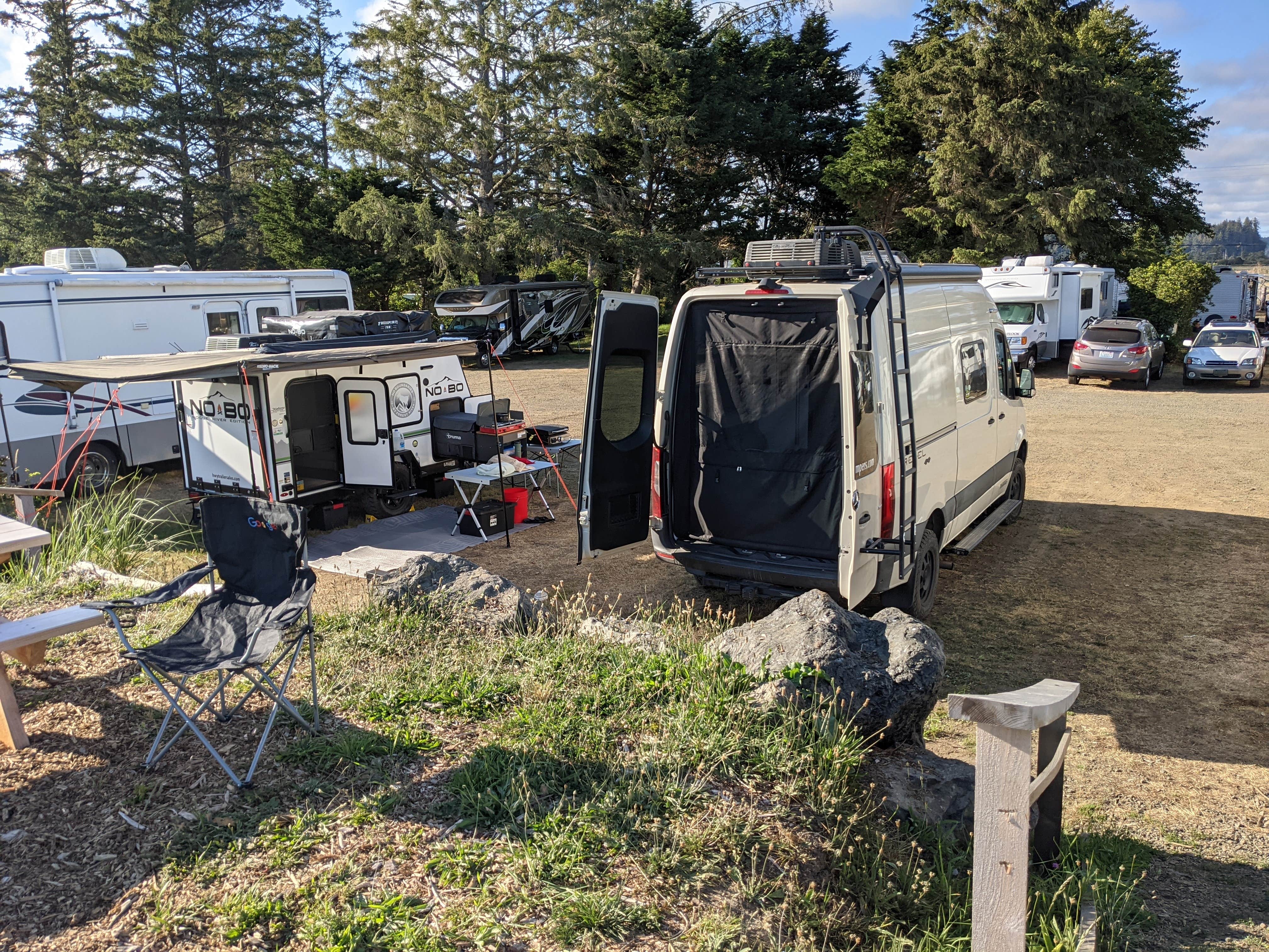 James's photo at Bayshore RV Park & Guest Suites near Ocean Park, WA