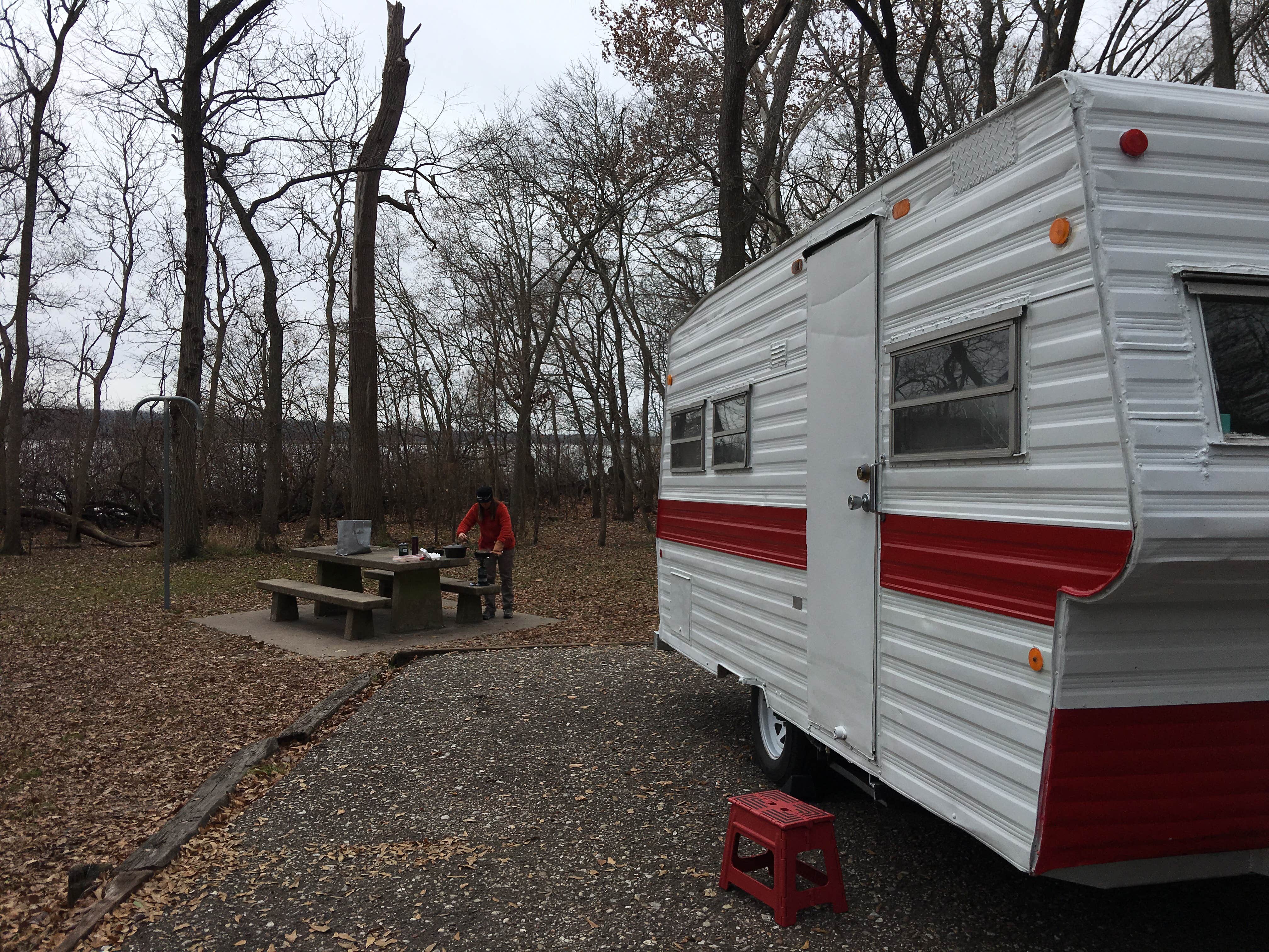Tori M.'s photo of rv camping at Fort Parker State Park Campground near Fairfield, TX