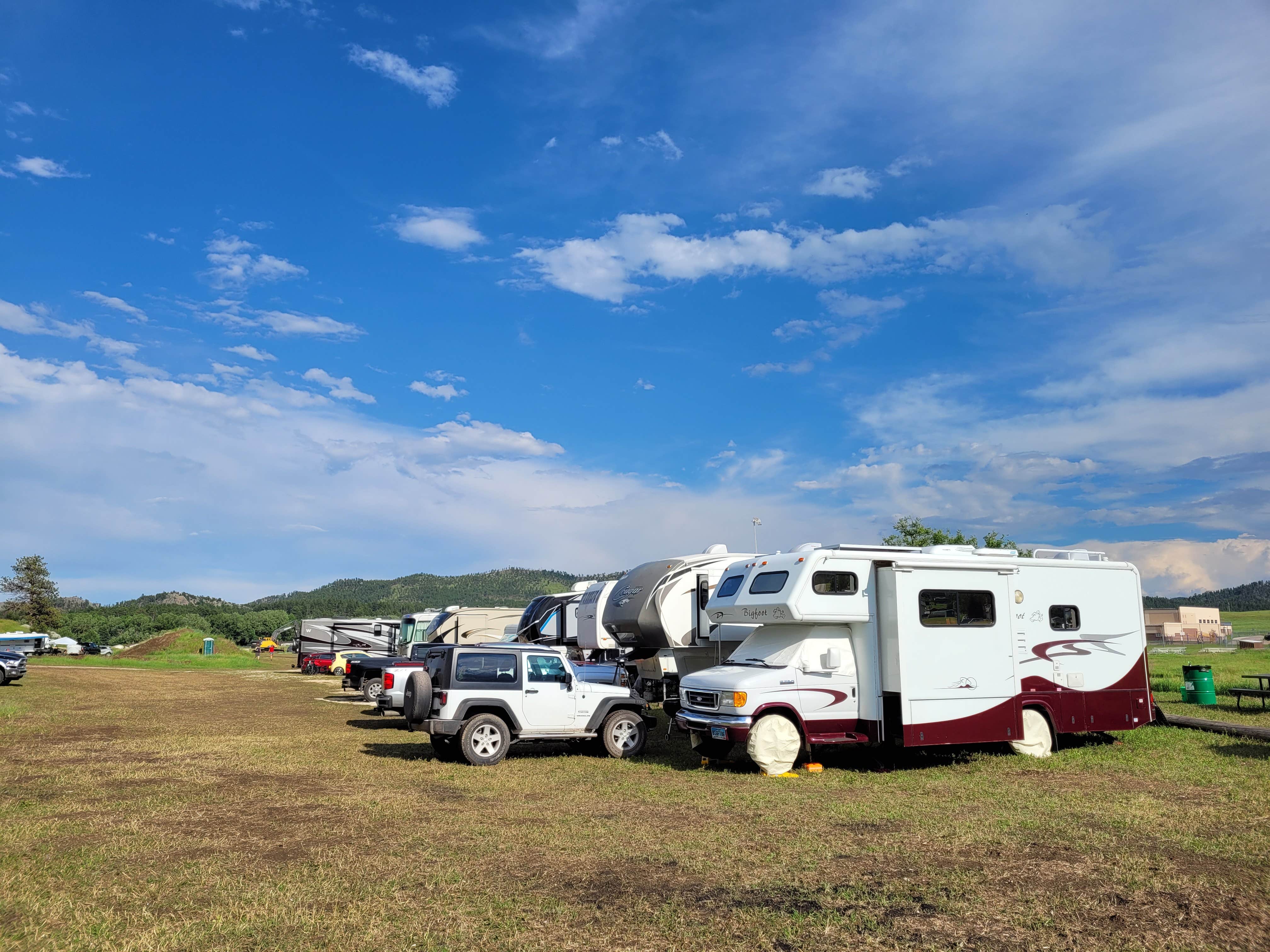 Clint  G.'s photo of rv camping at Custers Last Chance RV Park and Campground near Fairburn, SD