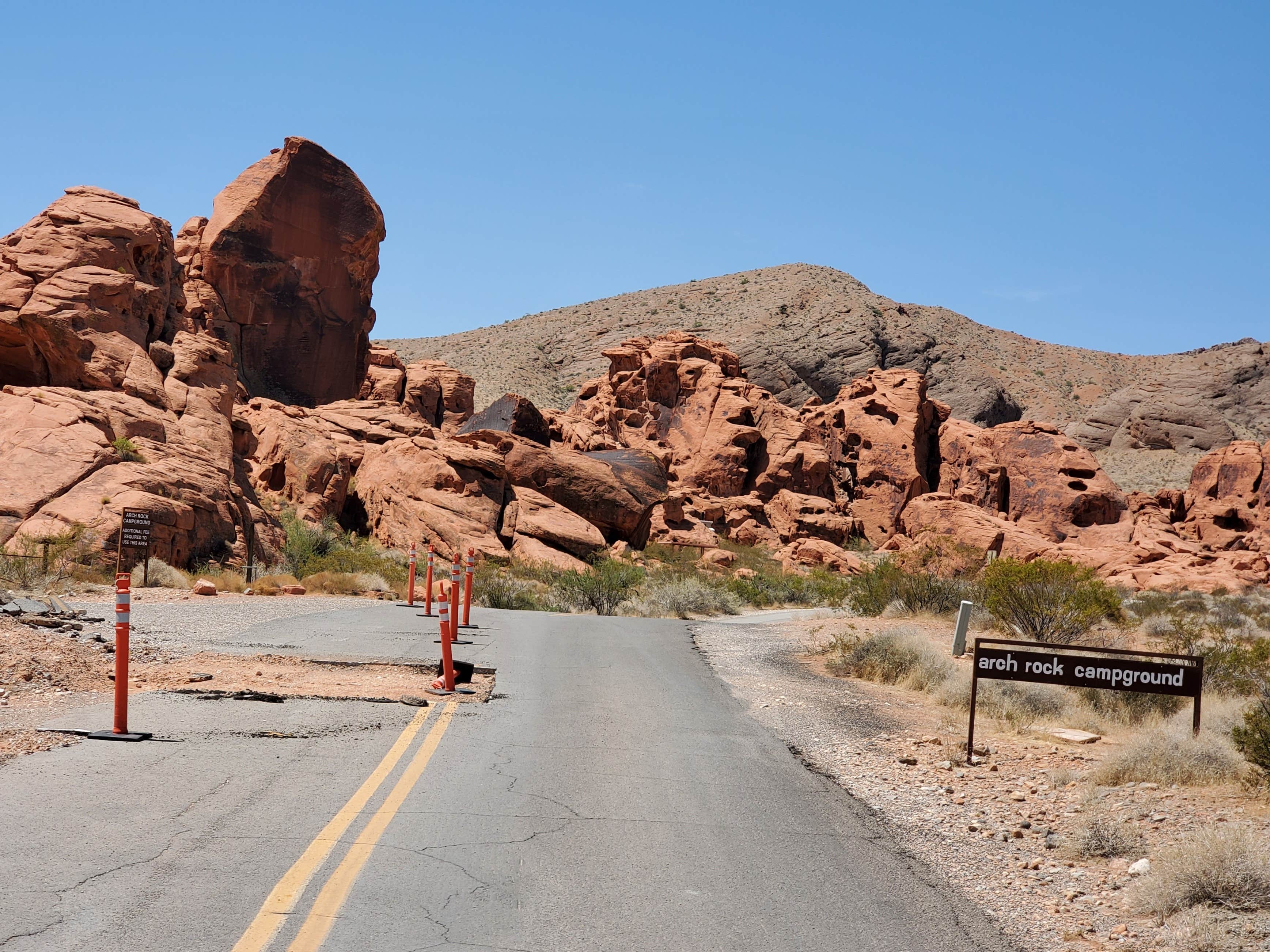 Camper submitted image from Arch Rock Campground — Valley of Fire State Park - 4