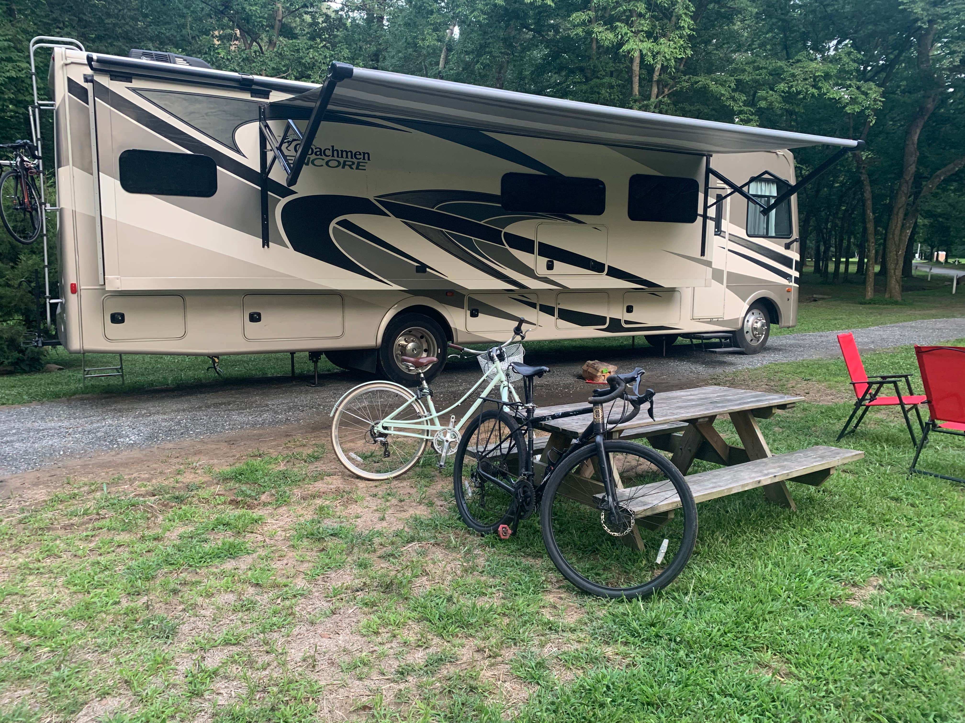 Shawn B.'s photo of rv camping at Hot Springs Campground near Greeneville, TN