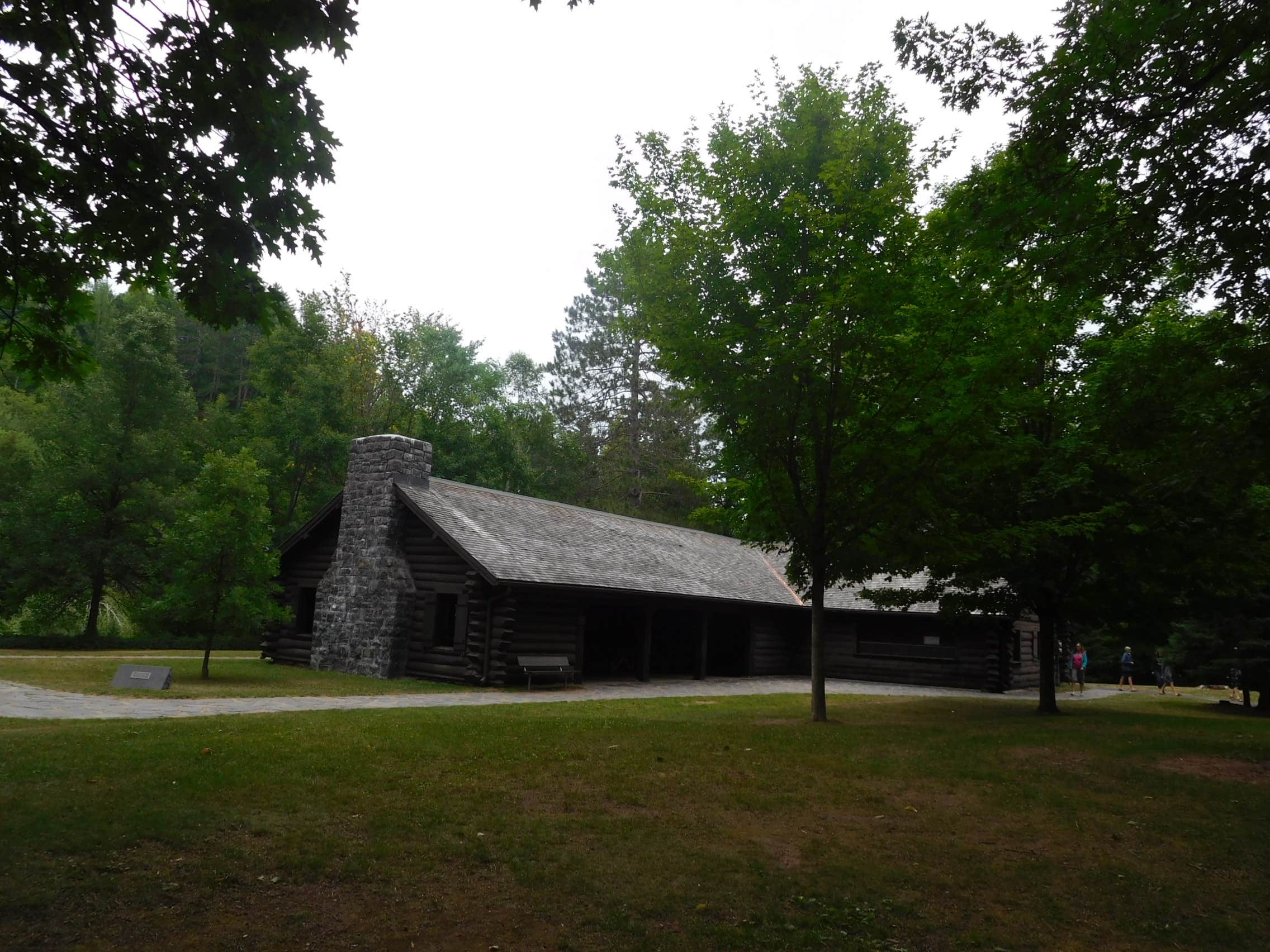 Debra M.'s photo of a cabin at Copper Falls State Park Campground near Presque Isle, WI