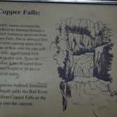 Review photo of Copper Falls State Park Campground by Debra M., July 20, 2021