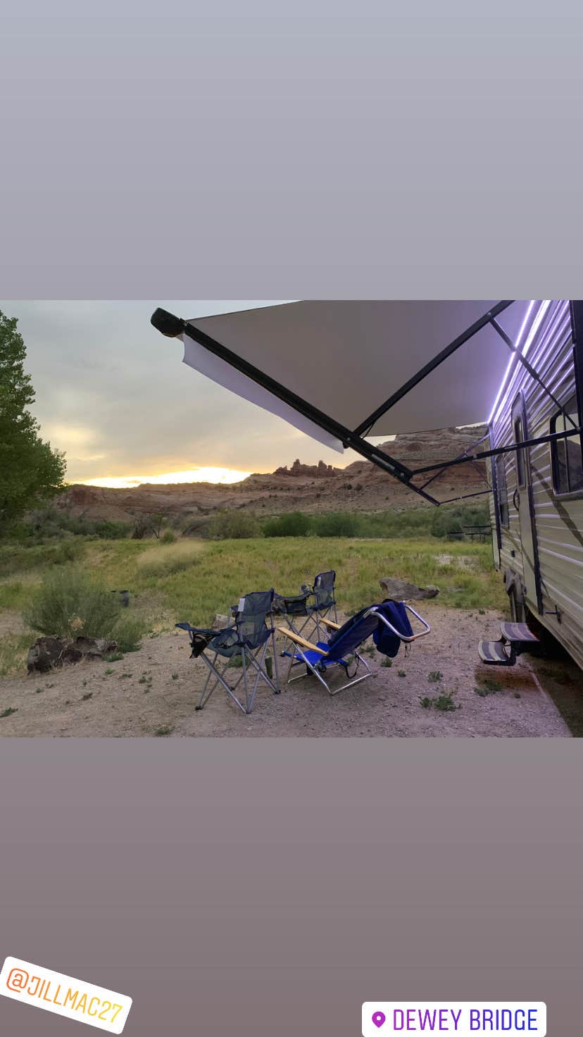 Andrew M.'s photo at Dewey Bridge Campground near La Sal, UT