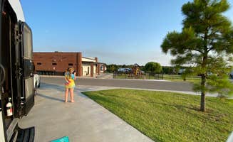 anna's photo of rv camping at Wanderlust Crossings RV Park near Weatherford, OK