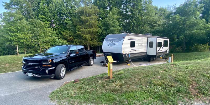 Camper submitted image from Natural Tunnel State Park Primitive Camping — Natural Tunnel State Park