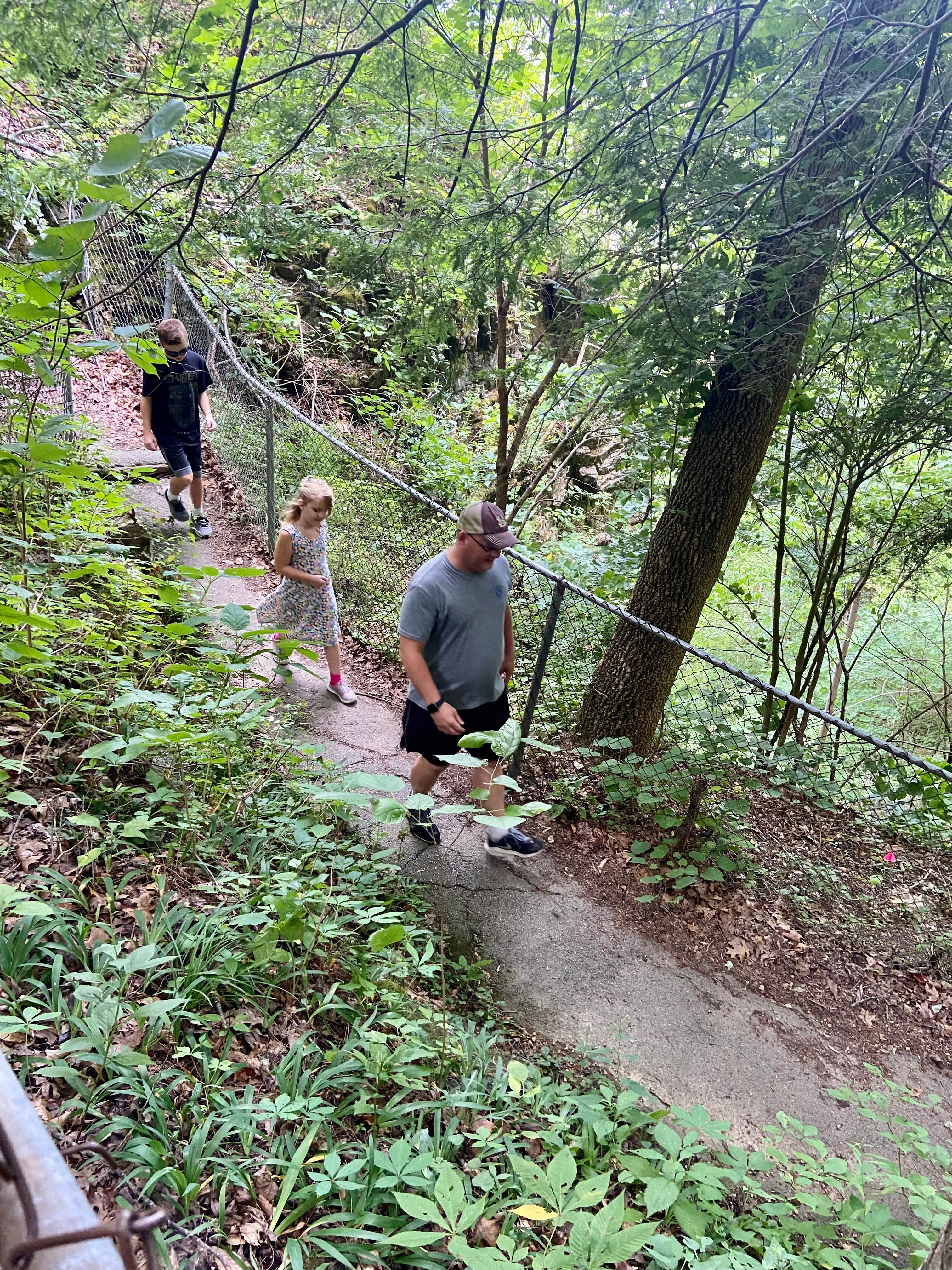 Camper submitted image from Natural Tunnel State Park Primitive Camping — Natural Tunnel State Park - 2