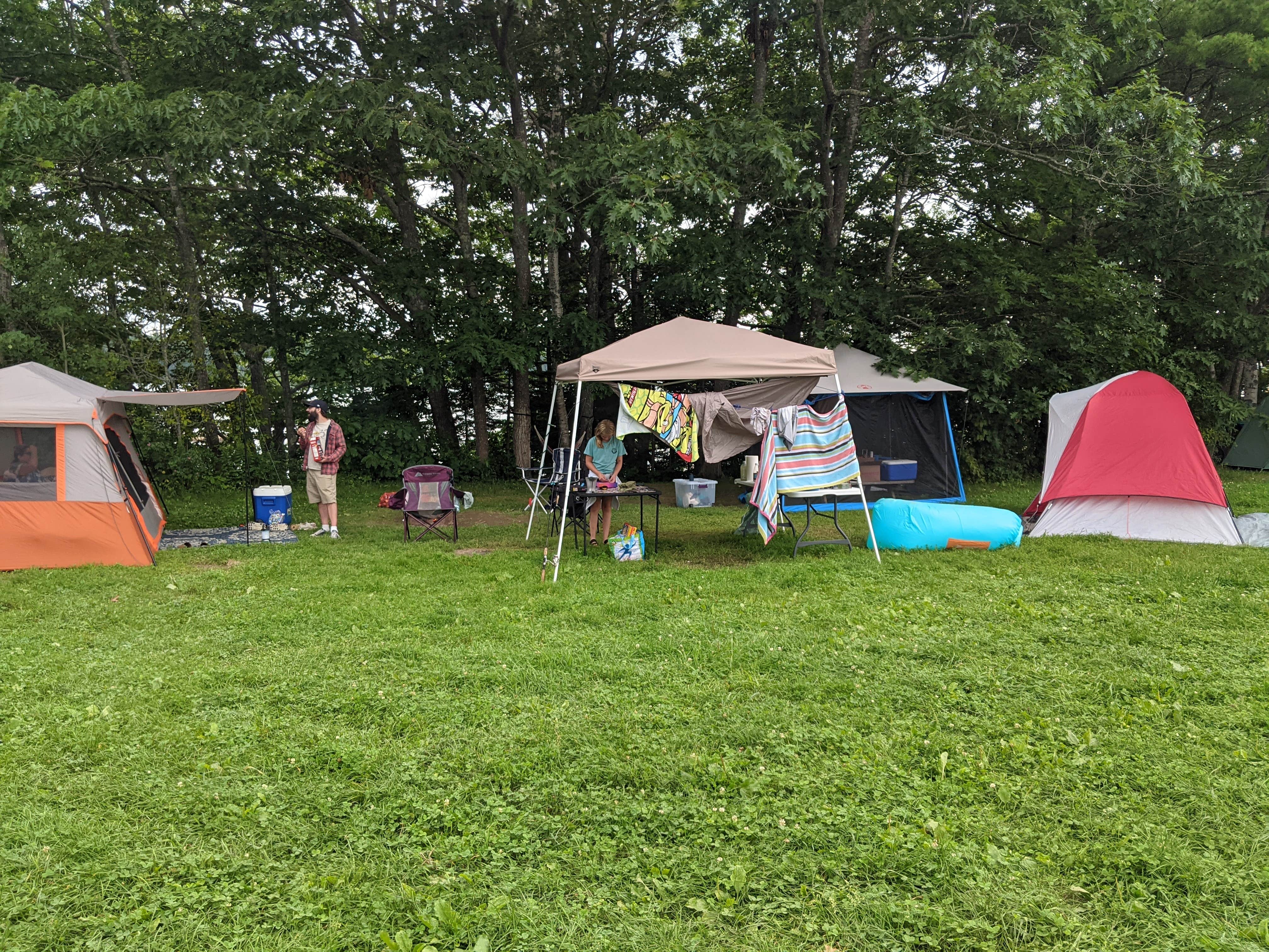 Faith B.'s photo at Wolfe's Neck Oceanfront Campground near Chebeague Island, ME