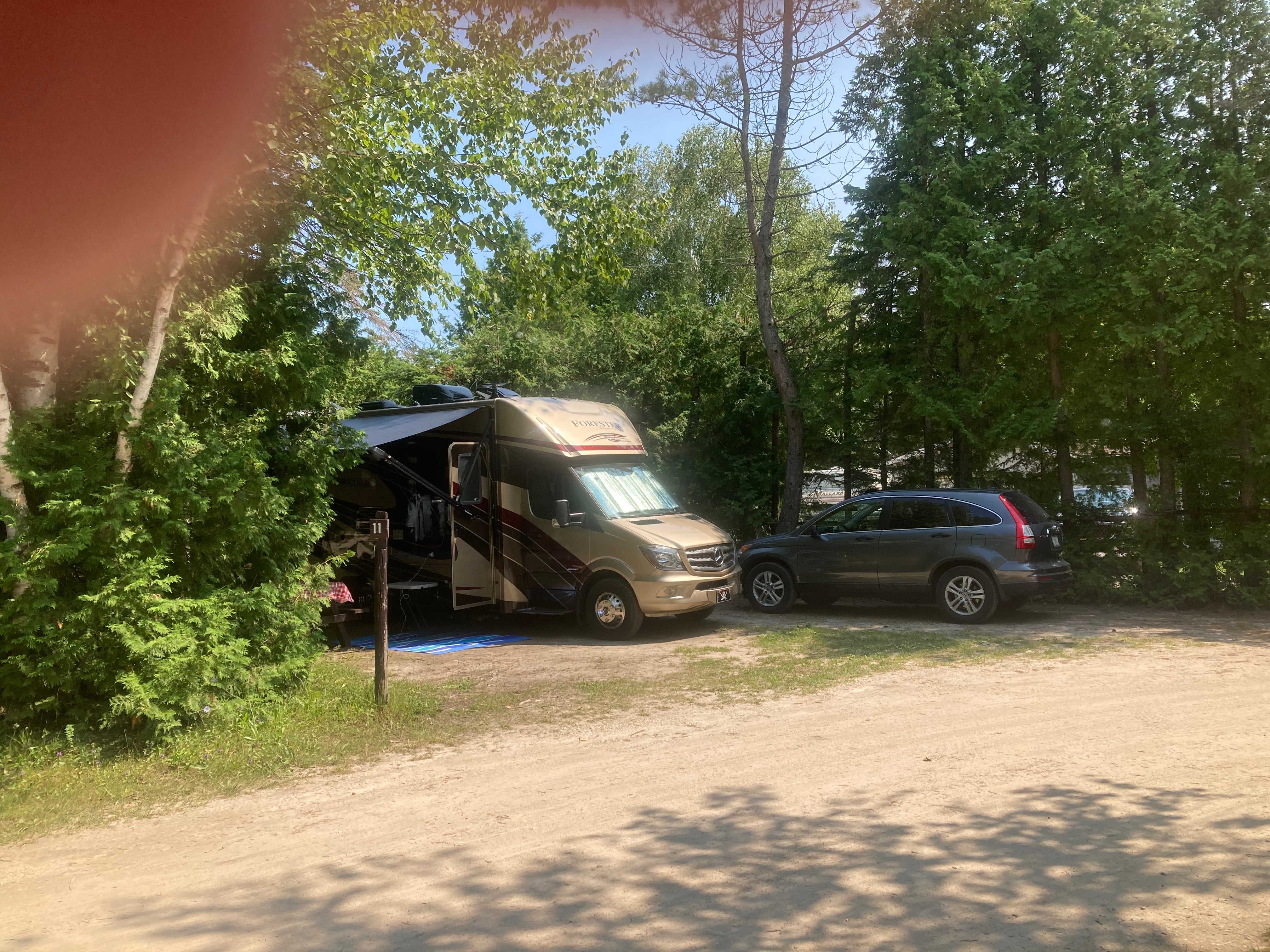 Camper submitted image from Castle Rock Lakeview Campground - 1