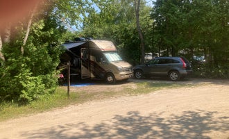Camping near Hiawatha National Forest Foley Creek Campground: Castle Rock Lakeview Campground, St. Ignace, Michigan