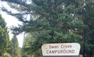 Camping near Spanish Creek Cabin: Swan Creek Campground, Big Sky, Montana