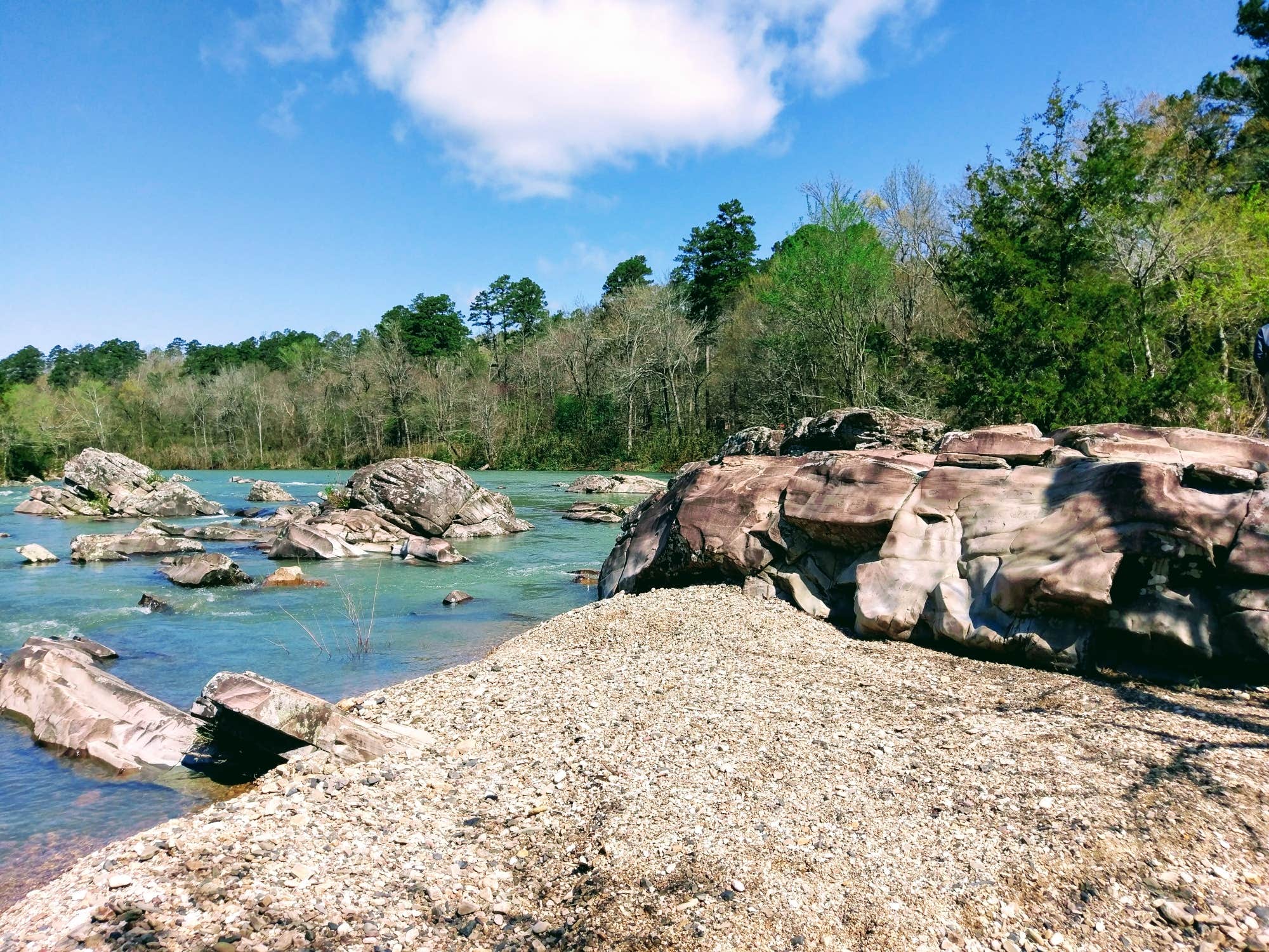 Camper submitted image from Cossatot Falls Campsites — Cossatot River State Park - Natural Area - 4