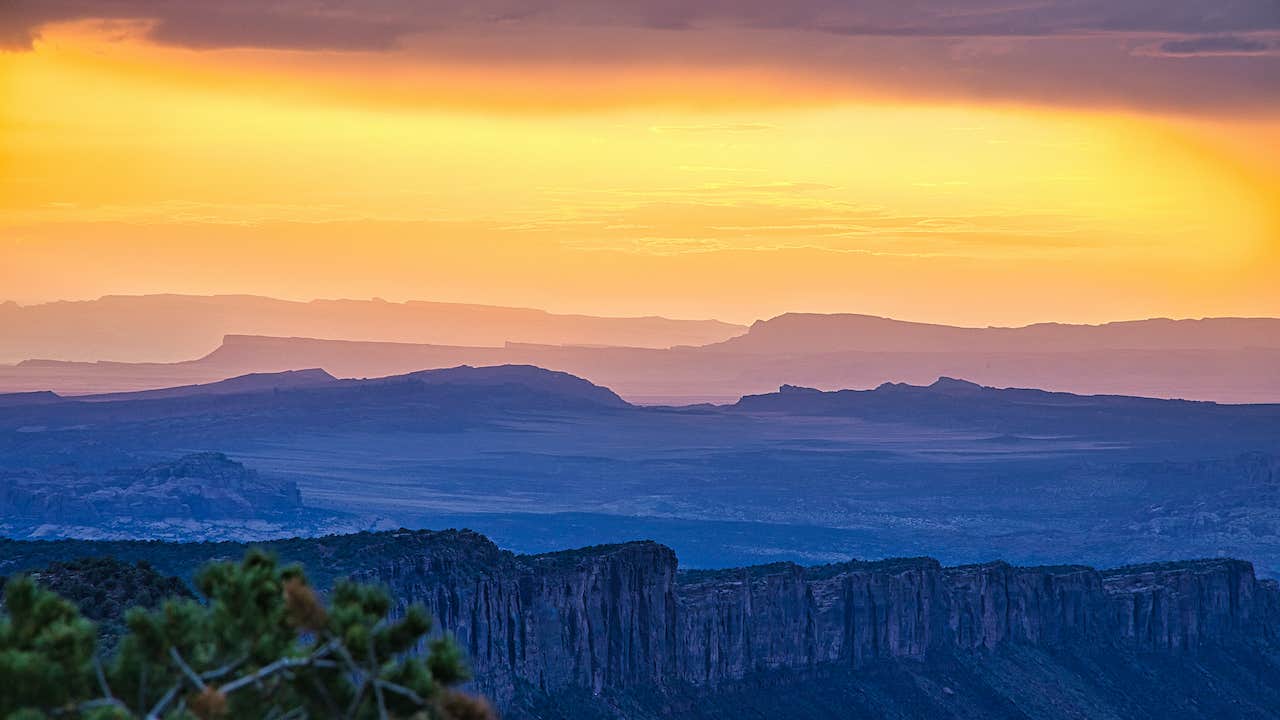 Russell's photo of a dispersed camping area at Porcupine rim campground near Cisco, UT