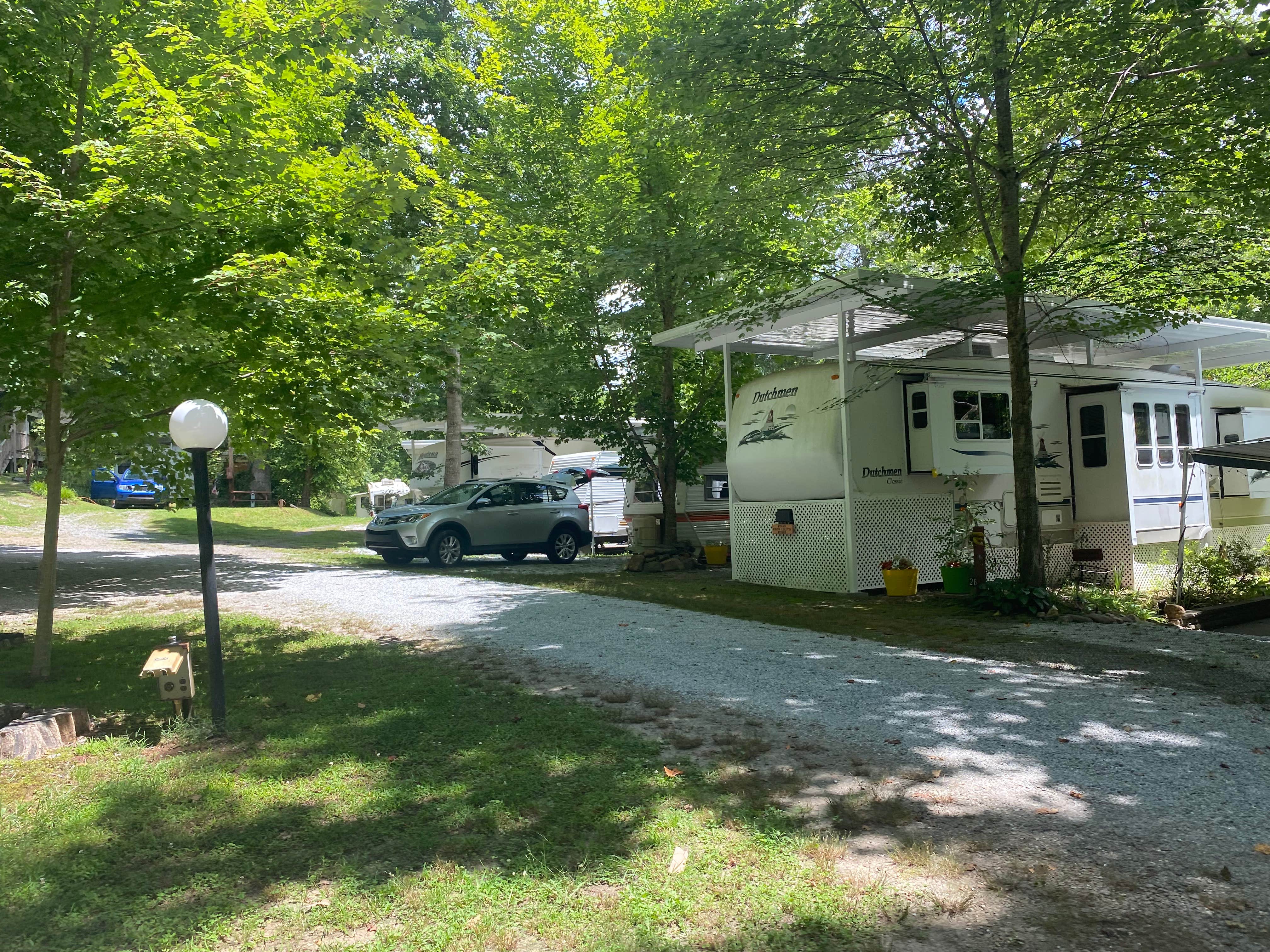 Camper submitted image from Old Corundum Millsite Campground - 4