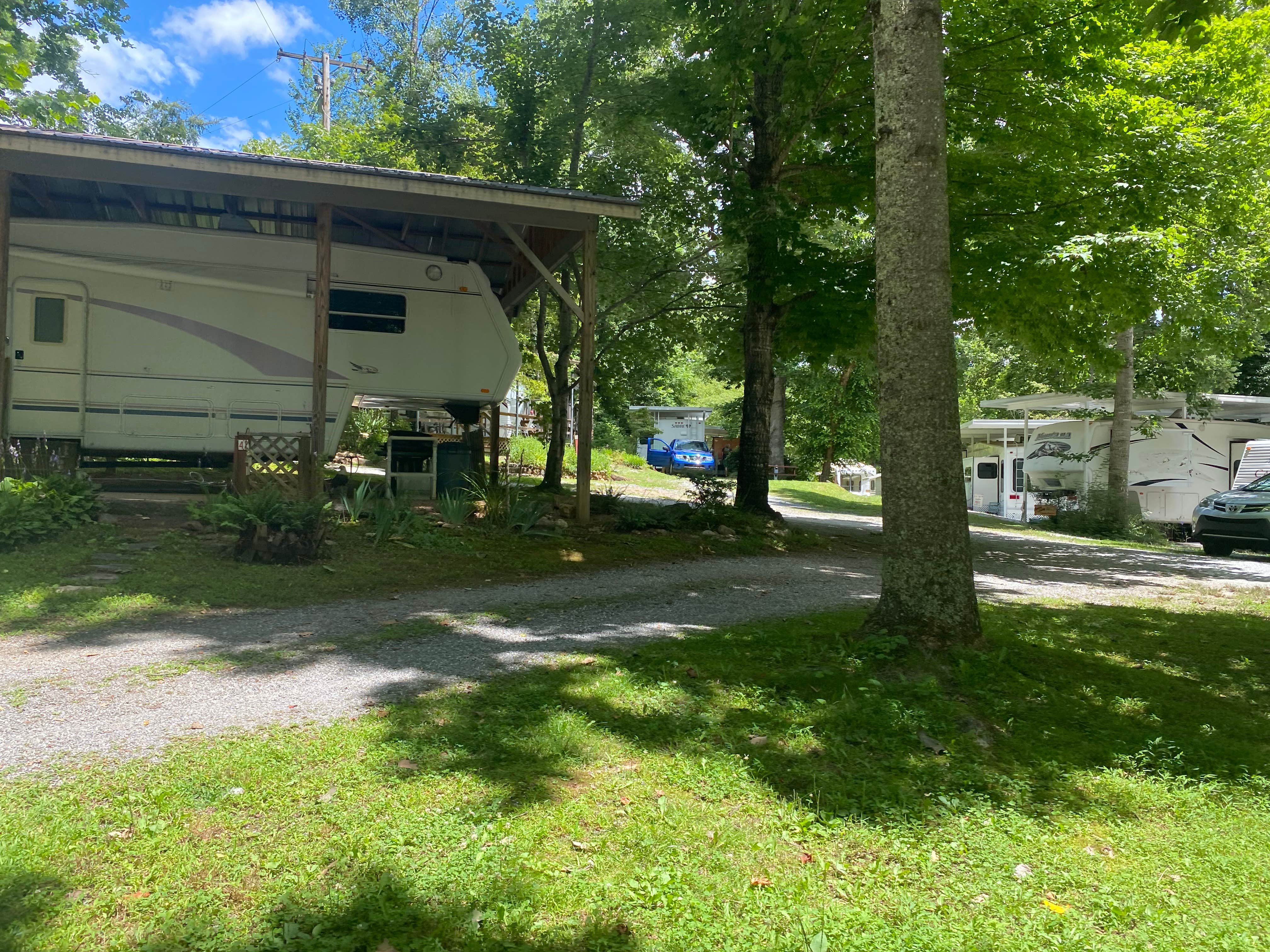 Camper submitted image from Old Corundum Millsite Campground - 4