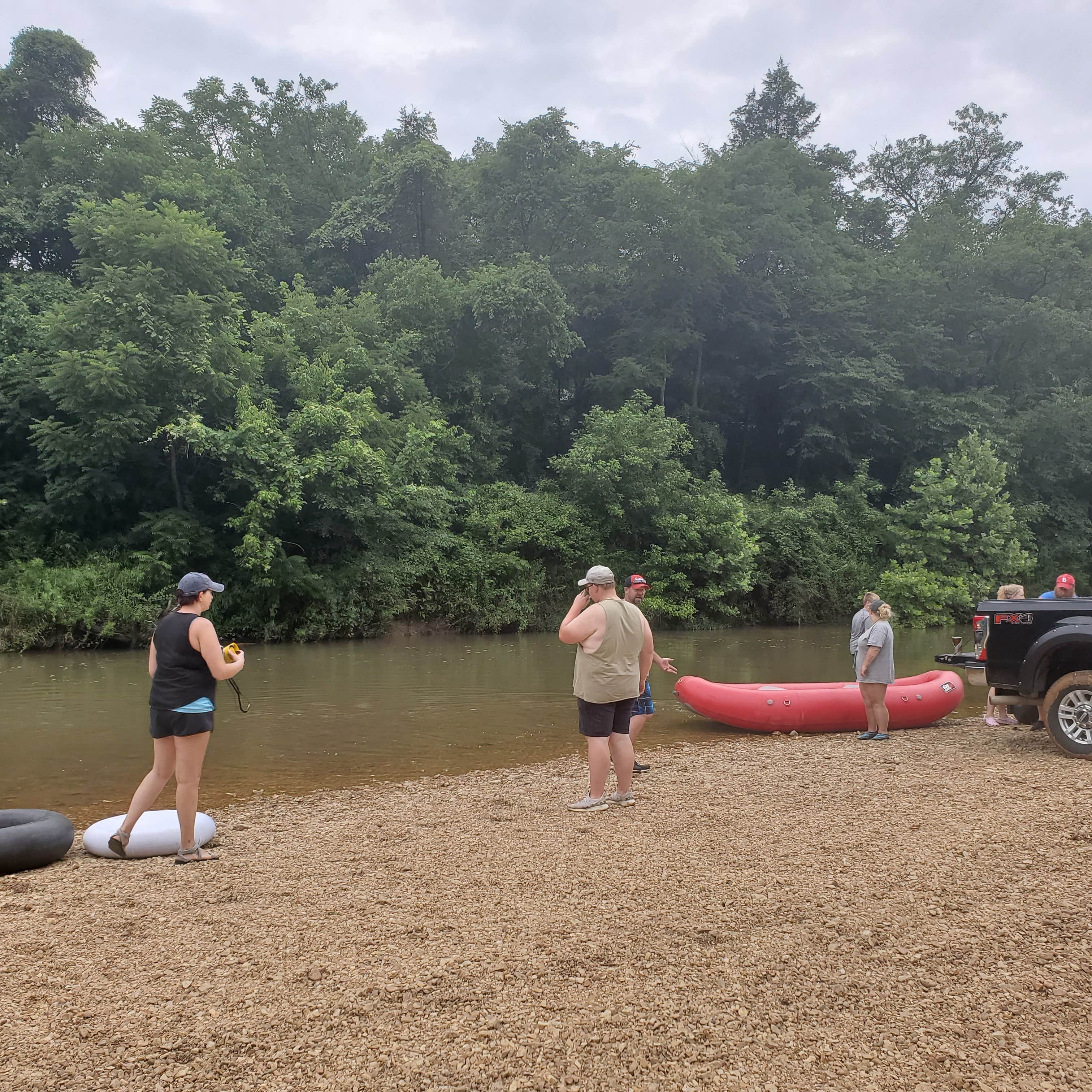 Camper submitted image from Twin Bridges Canoe Campground - 5