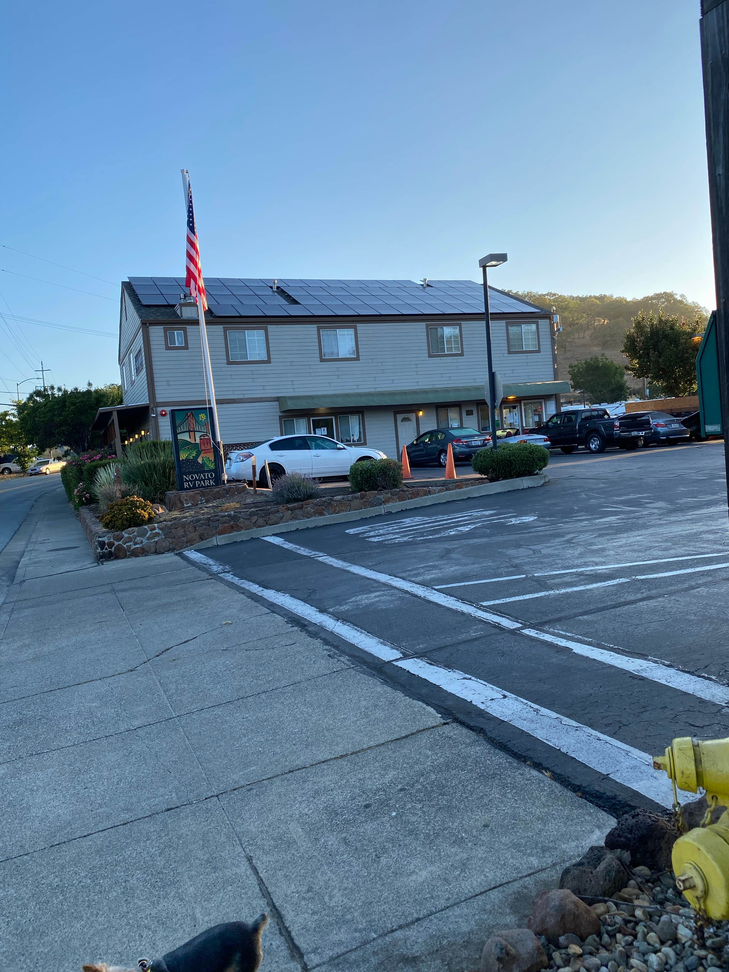 Camper-submitted photo at Novato RV Park near Rutherford, CA