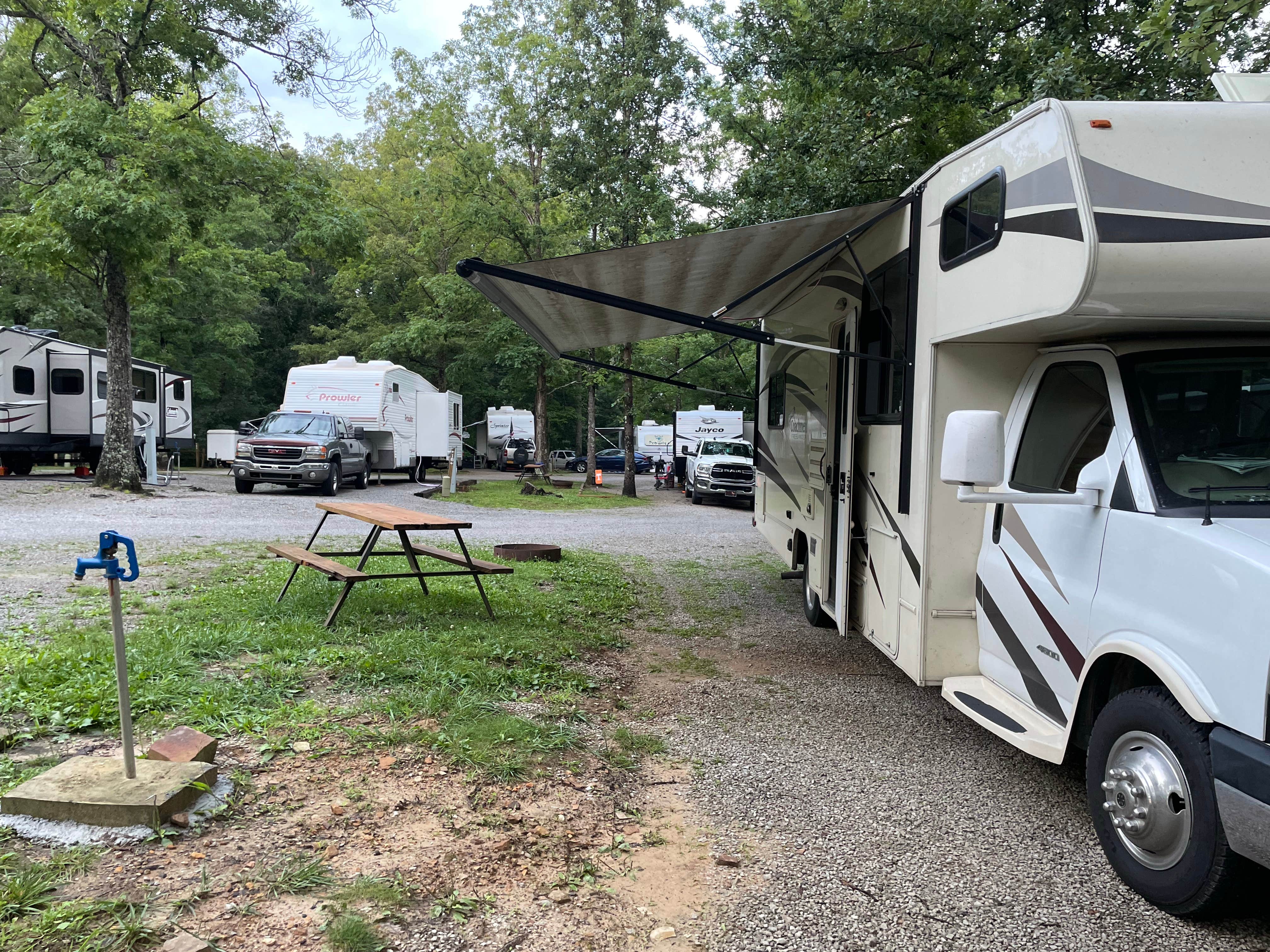 Thomas W.'s photo of rv camping at Bean Pot Campground near Pleasant Hill, TN