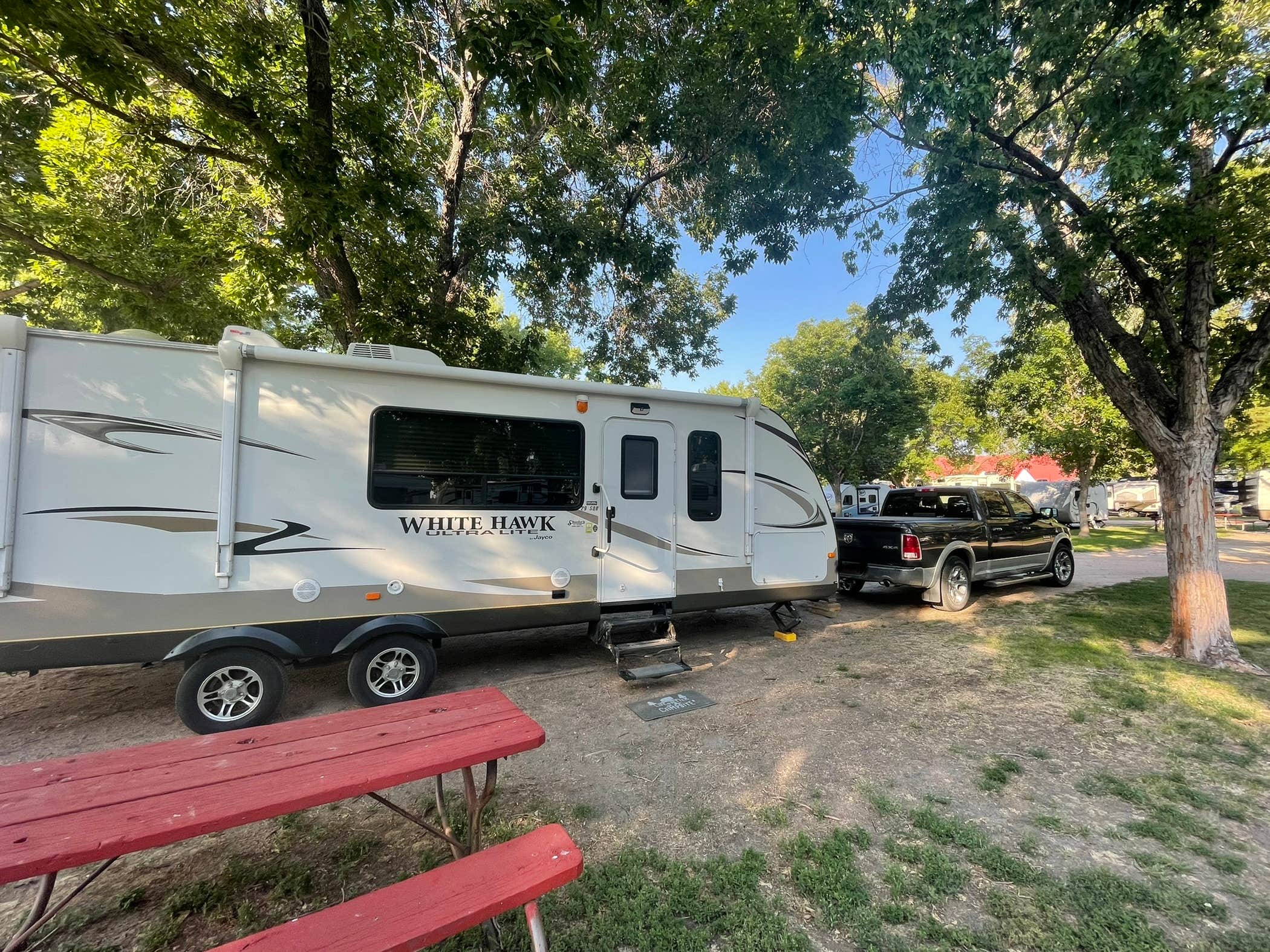 Brandon G.'s photo of rv camping at Holiday RV Park near Brady, NE