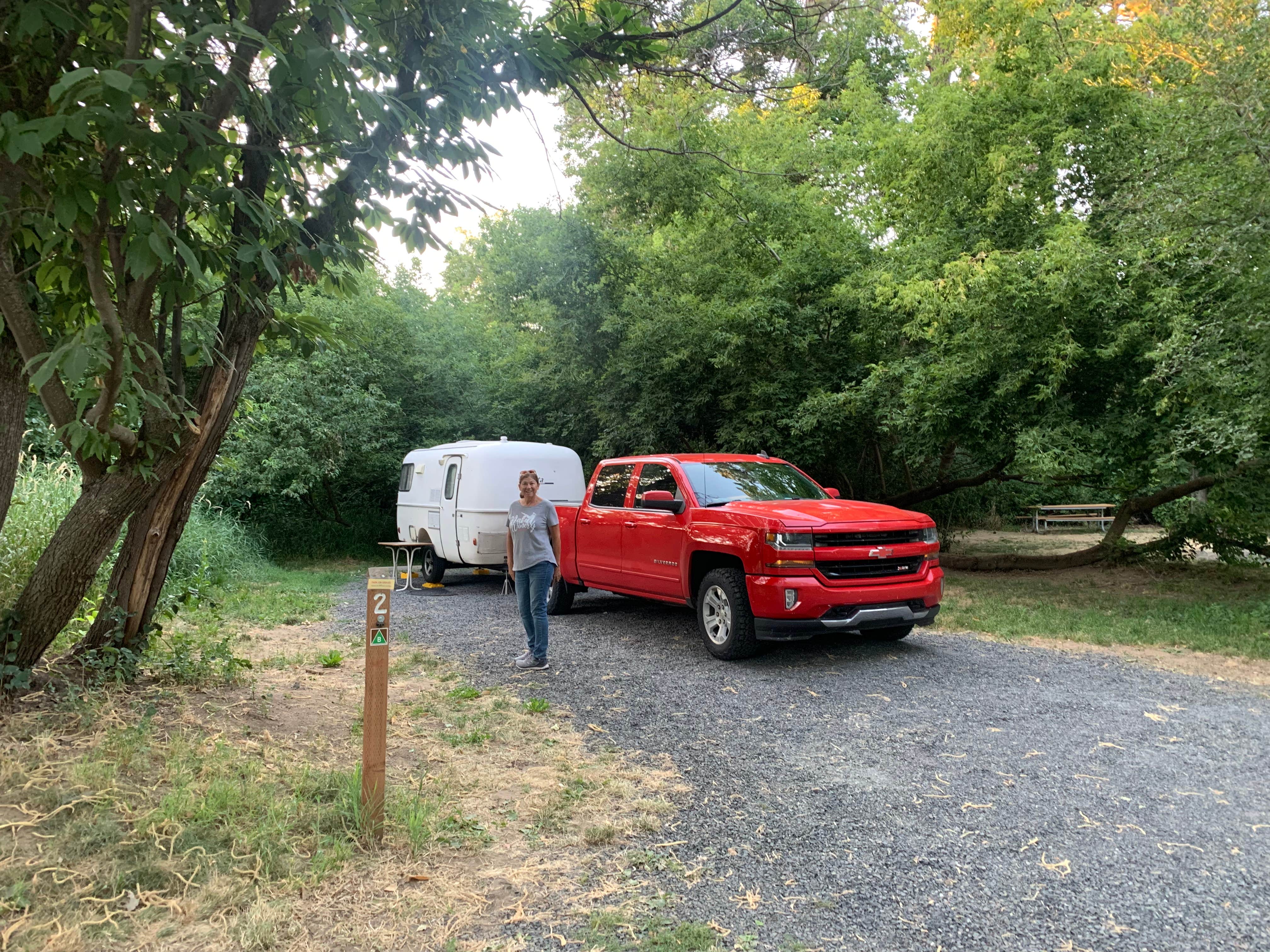 Jim M.'s photo of rv camping at Lewis & Clark Trail State Park Campground near Waitsburg, WA