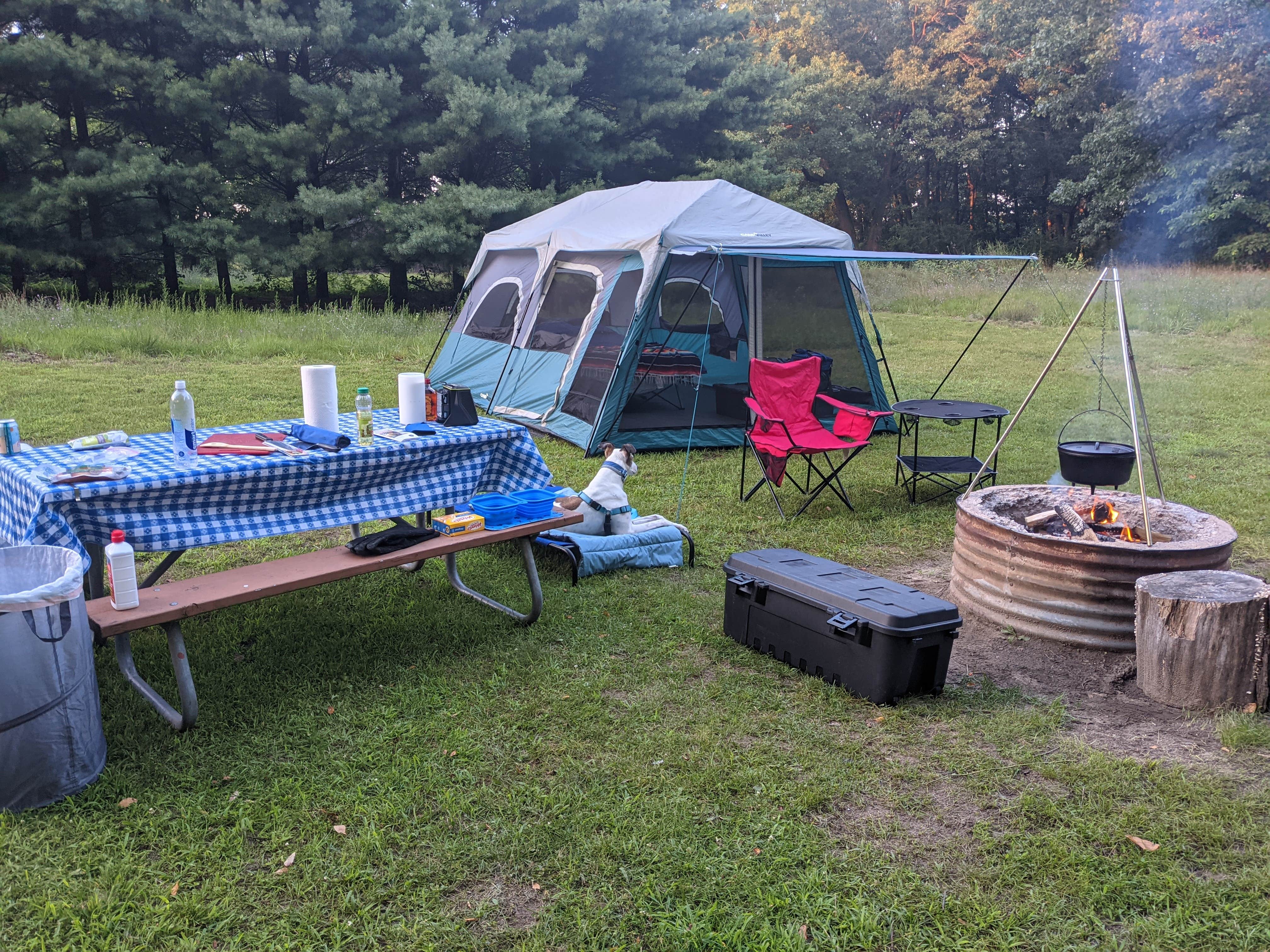James P.'s photo at Green Lake Rustic Campground — Waterloo Recreation Area near Pleasant Lake, MI