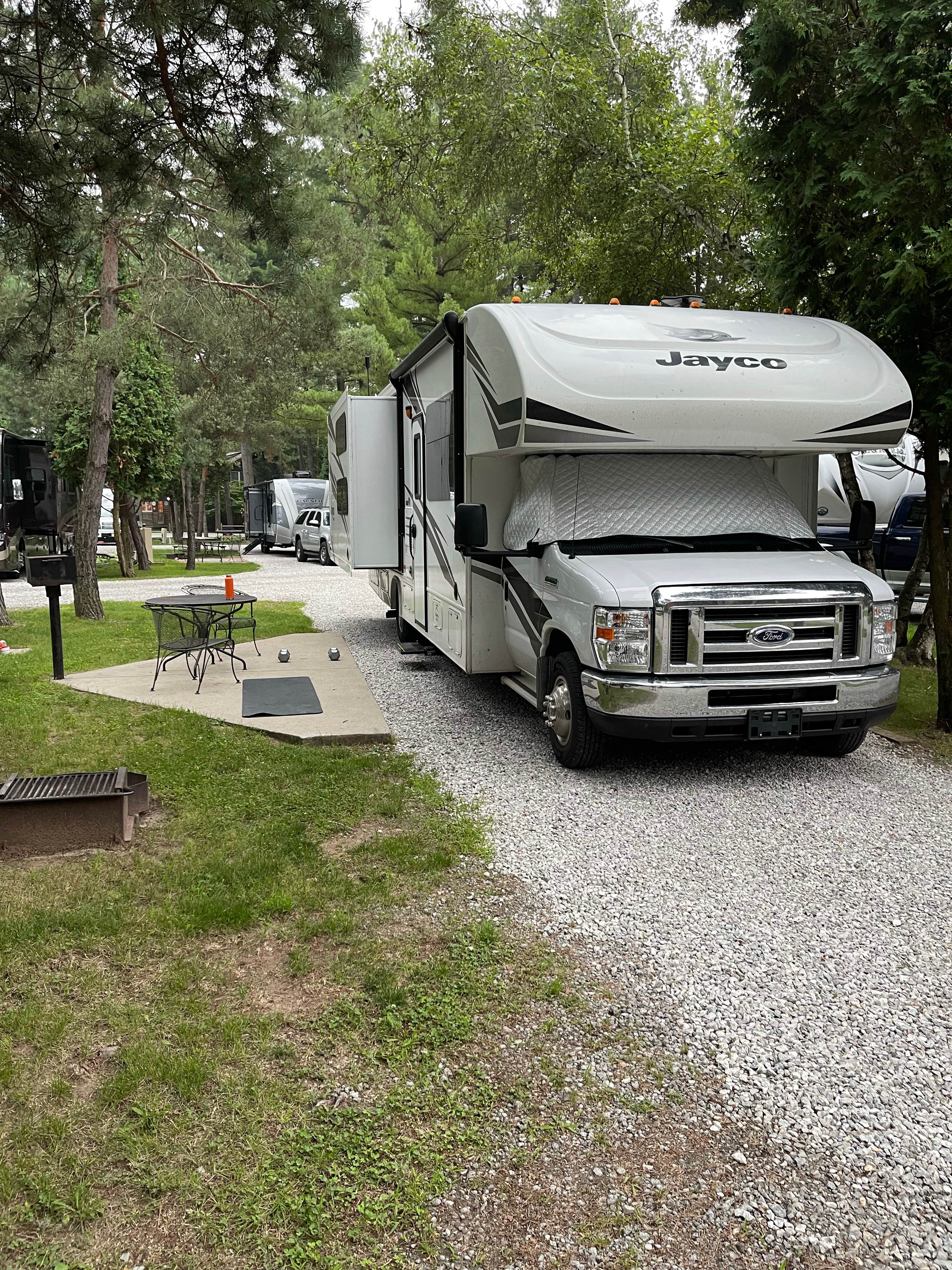 Joan's photo of rv camping at Elkhart RV Resort near Kendallville, IN