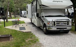Joan's photo of rv camping at Elkhart RV Resort near Michigan City, IN