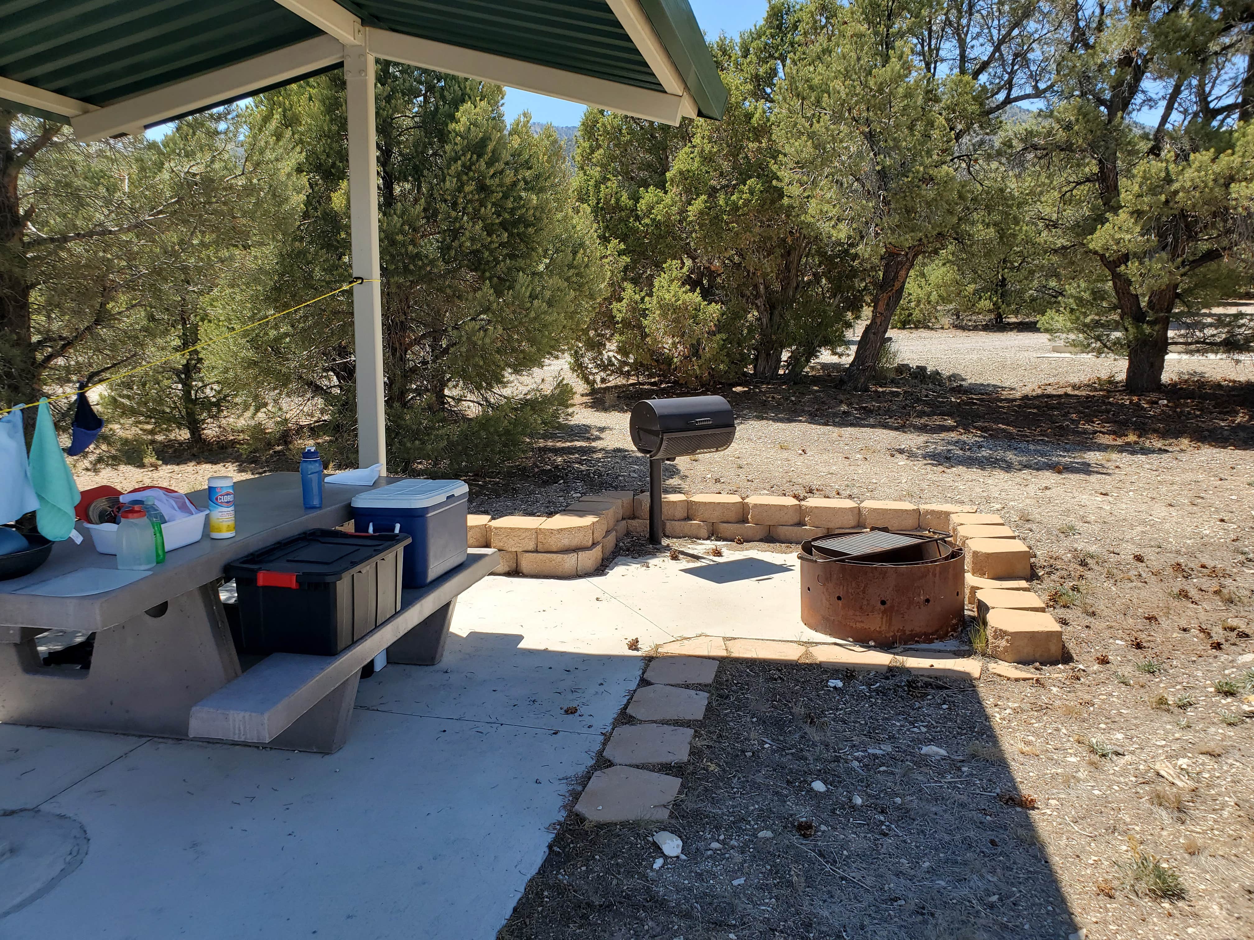 Camper submitted image from Willow Creek — Ward Charcoal Ovens State Historic Park - 4