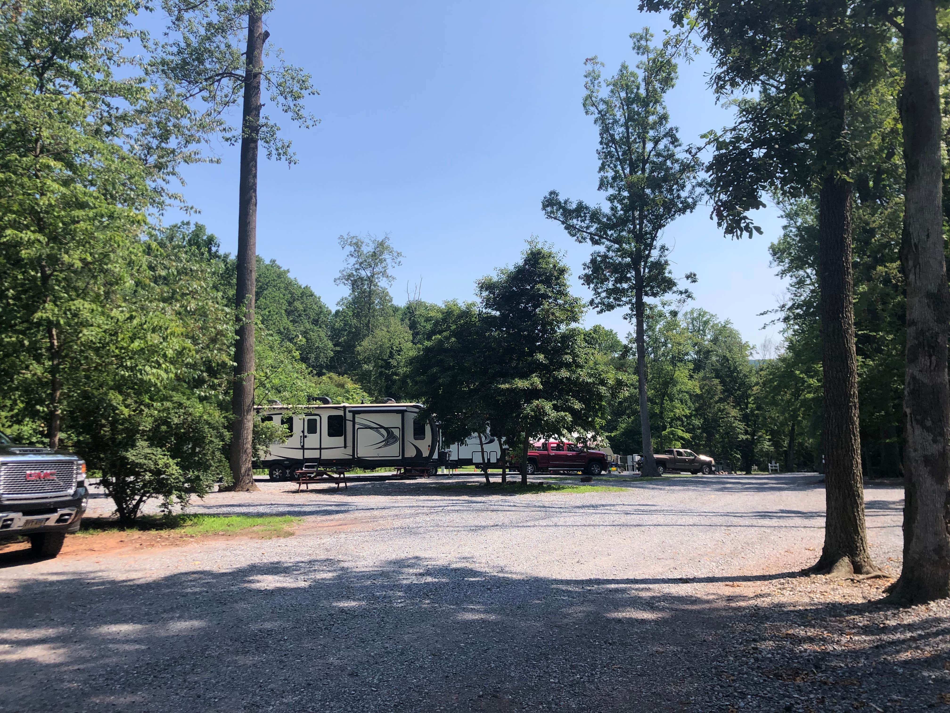 Tara N.'s photo of rv camping at Pinch Pond Family Campground & RV Park near Gettysburg, PA