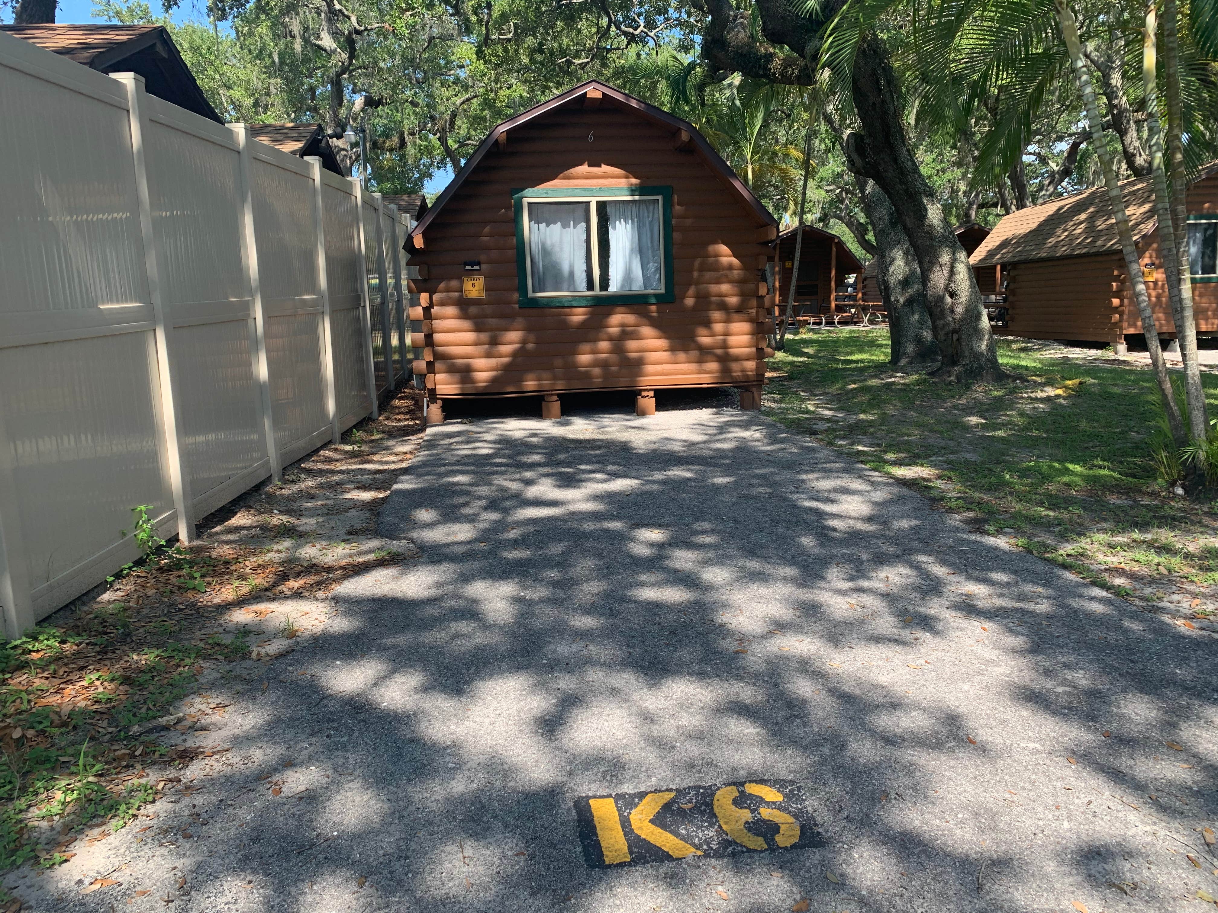 Jason F.'s photo of a cabin at St. Petersburg-Madeira Beach KOA Holiday near Elkton, FL