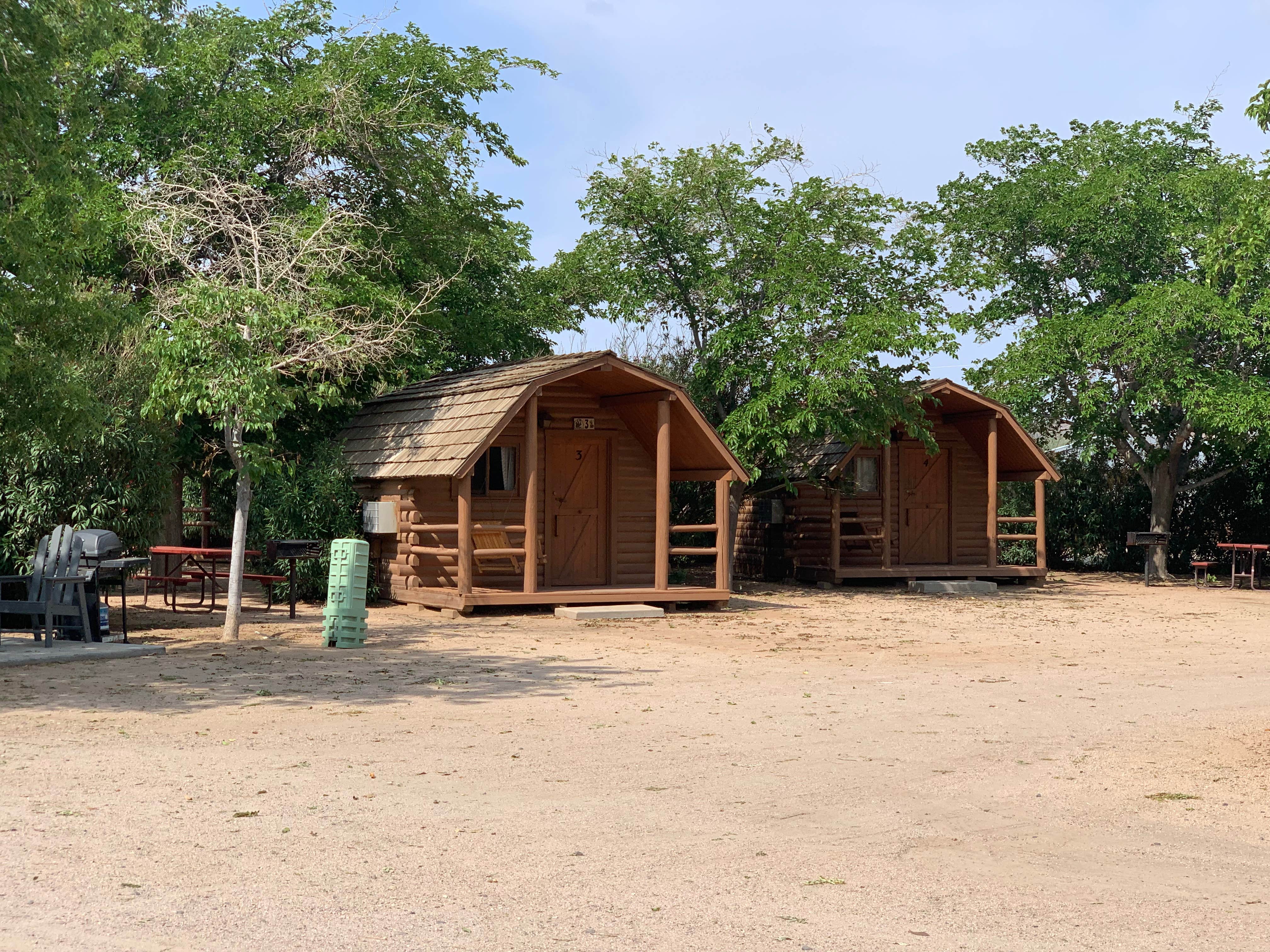 Heather H.'s photo of glamping accommodations at Kingman KOA near Oatman, AZ
