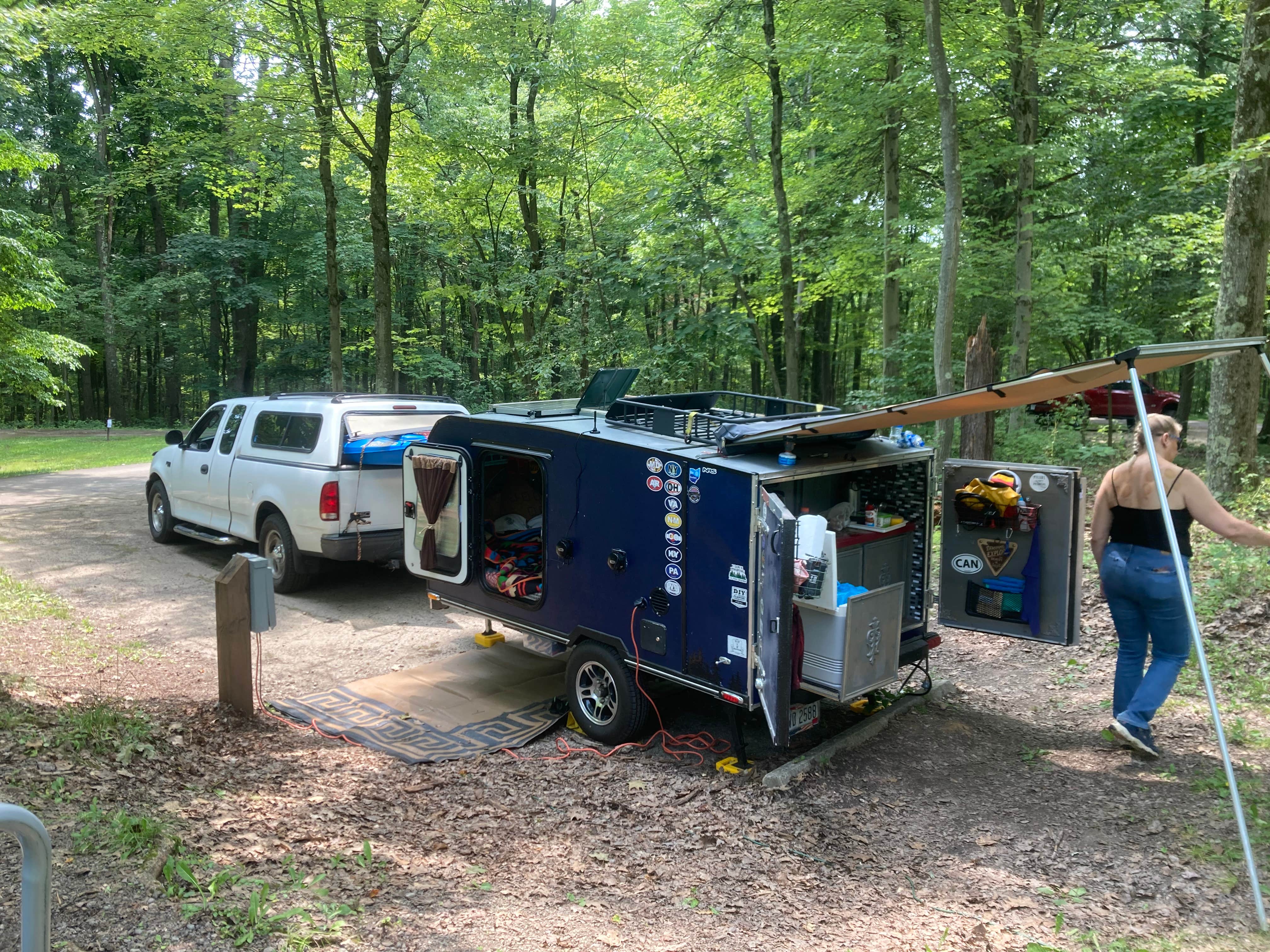 Darrel and Mary W.'s photo of rv camping at Raccoon Creek State Park Campground near Bloomingdale, OH