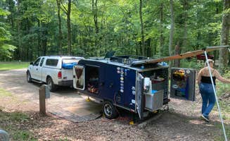 Darrel and Mary W.'s photo of rv camping at Raccoon Creek State Park Campground near New Cumberland, WV