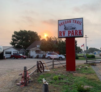 Camper-submitted photo from Oregon Trail RV Park (formerly The Wheel inn Rv Park)