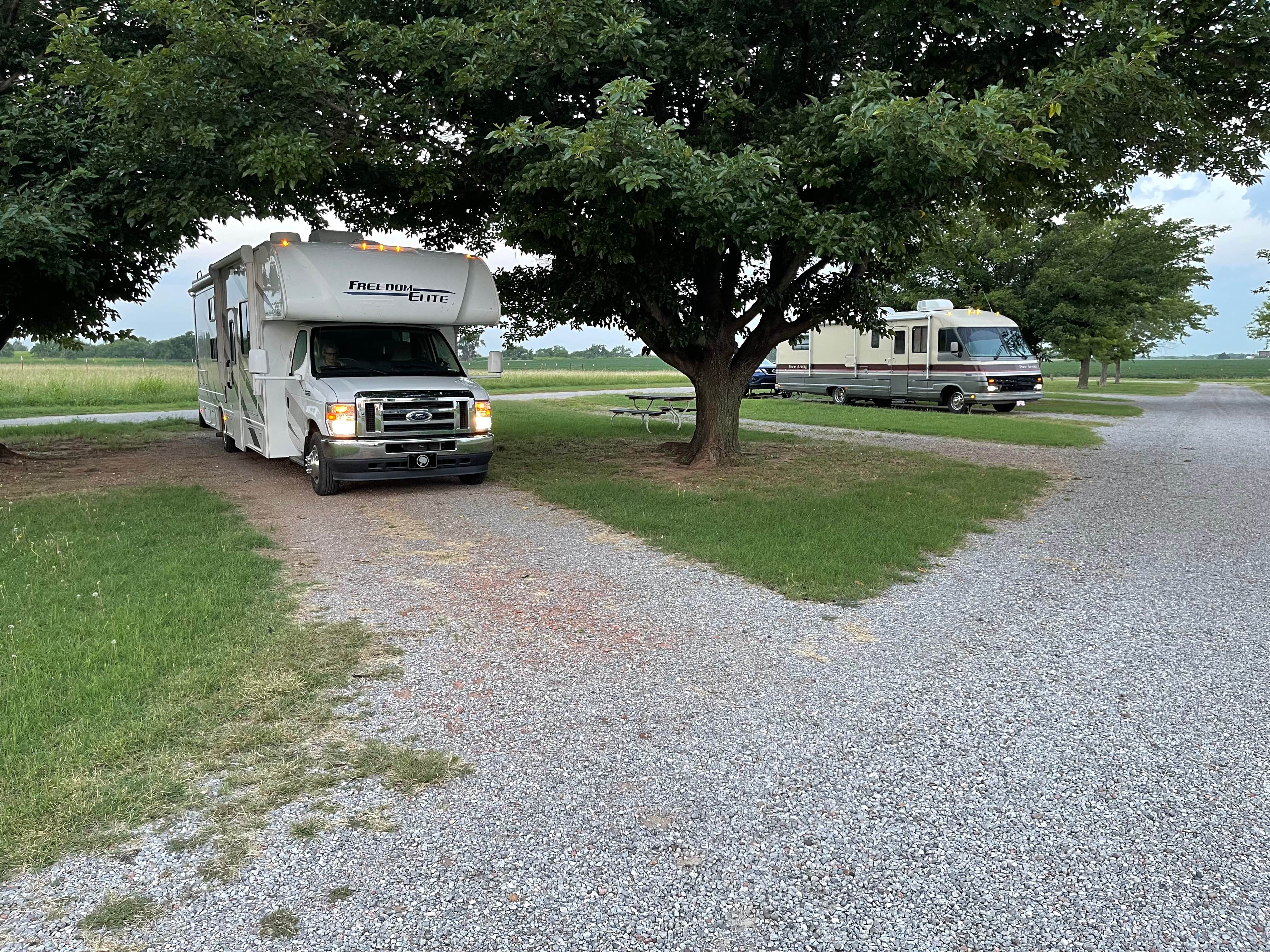 Sean O.'s photo of rv camping at Double D RV Park near Foss, OK