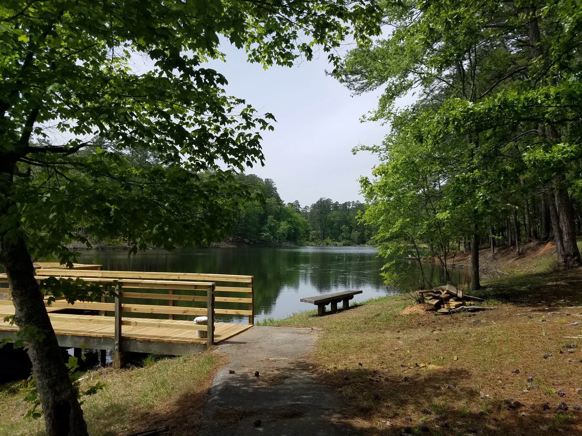 Camper-submitted photo at Lick Fork Lake Recreation Area near Warrenville, SC