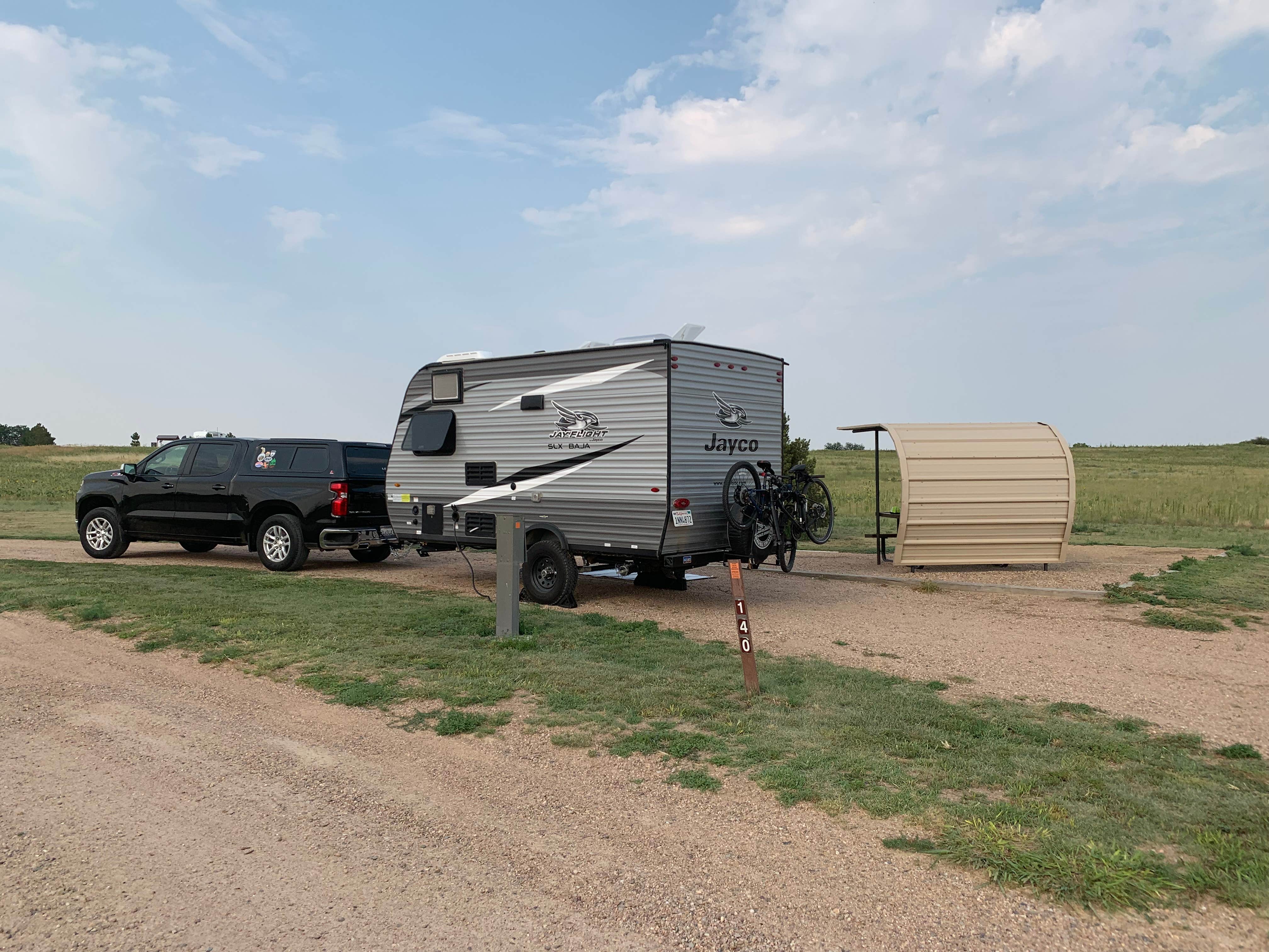 Alma L.'s photo of rv camping at North Sterling State Park Campground near Sidney, NE