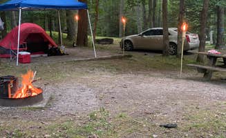 Kevin M.'s photo at White Rocks Campground near George Washington & Jefferson National Forest