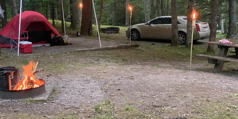 Camper submitted image from White Rocks Campground