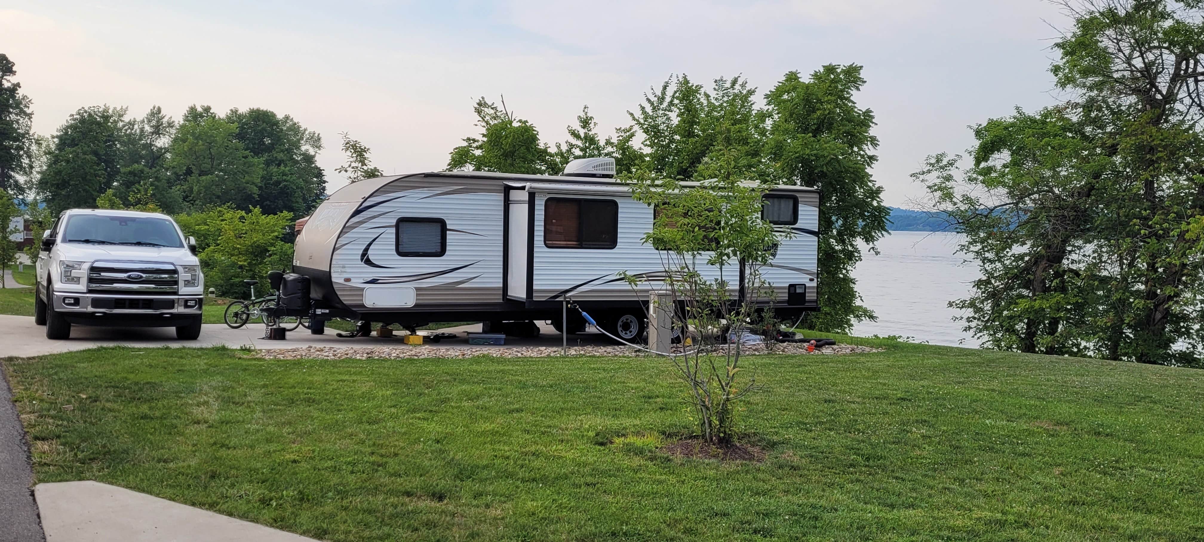 Sallie M.'s photo of rv camping at Seneca Lake Park Campground near Woodsfield, OH