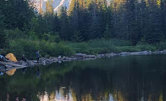 Paula G.'s photo of a dispersed camping area at Mirror Lake near Wishram, WA