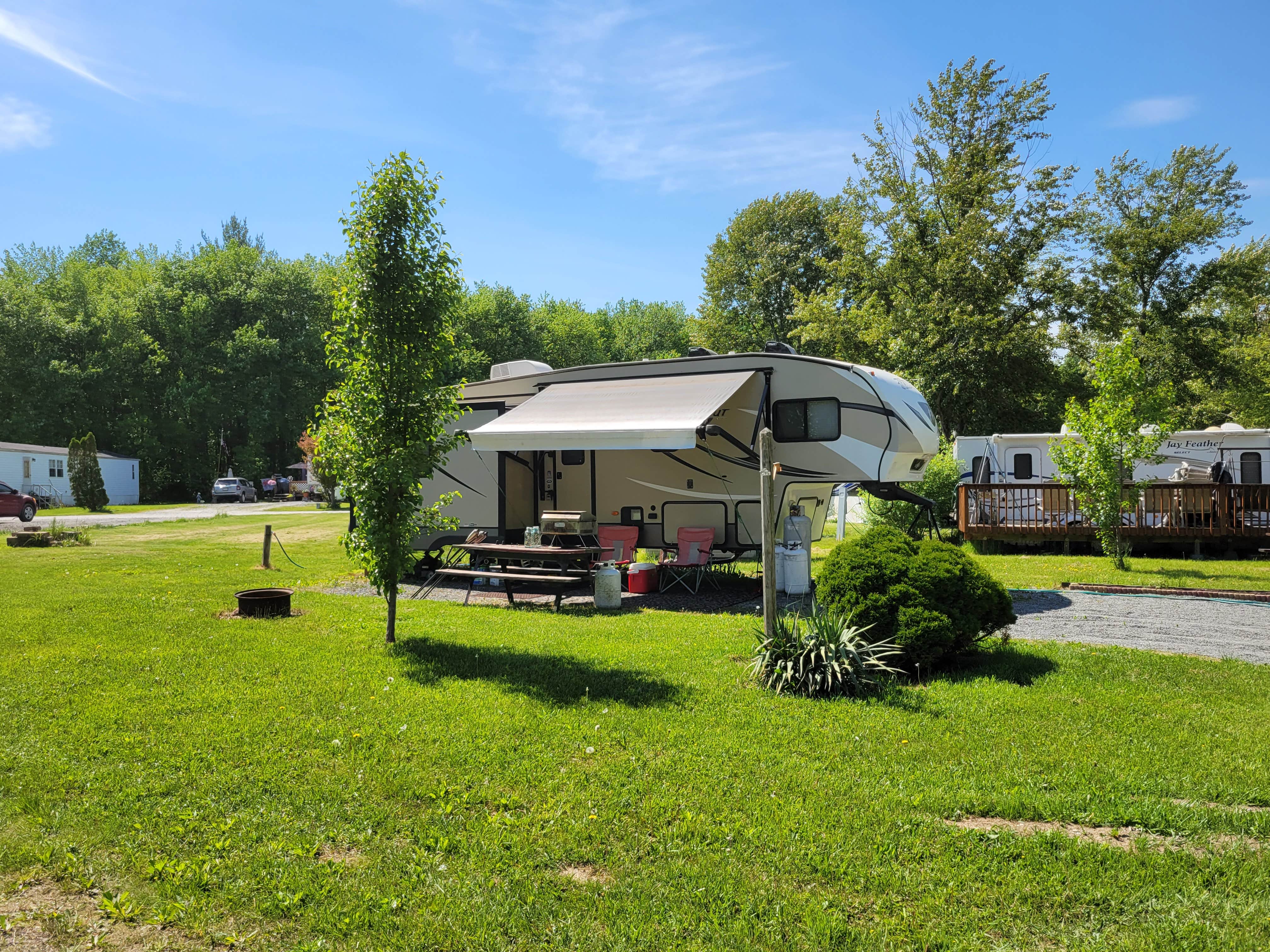 Nancy W.'s photo at Chestnut Lake Campground near Long Pond, PA