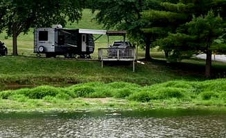 Laure D.'s photo of rv camping at Walnut Hills Campground & RV Park near Circleville, WV