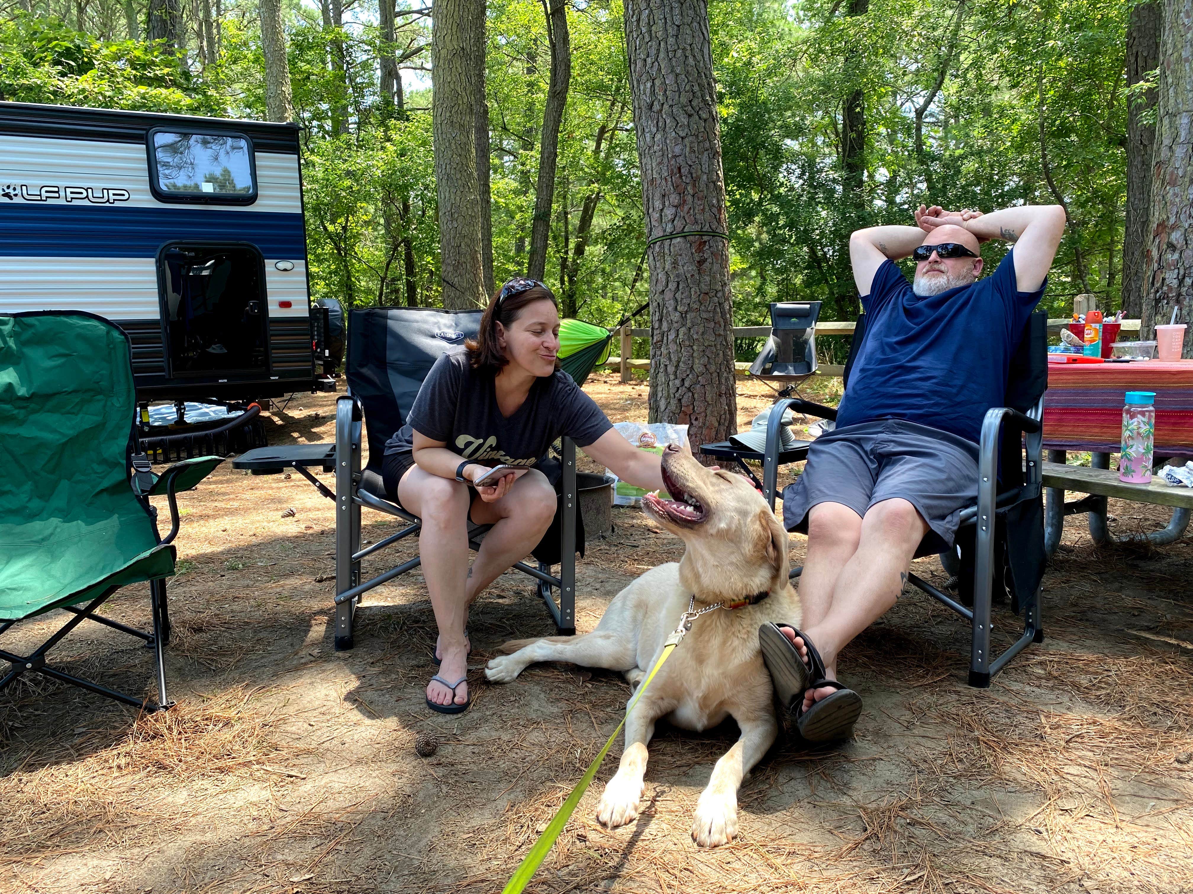 Tina's photo at Kiptopeke State Park Campground near Norfolk, VA