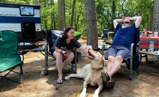 Tina's photo at Kiptopeke State Park Campground near Norfolk, VA
